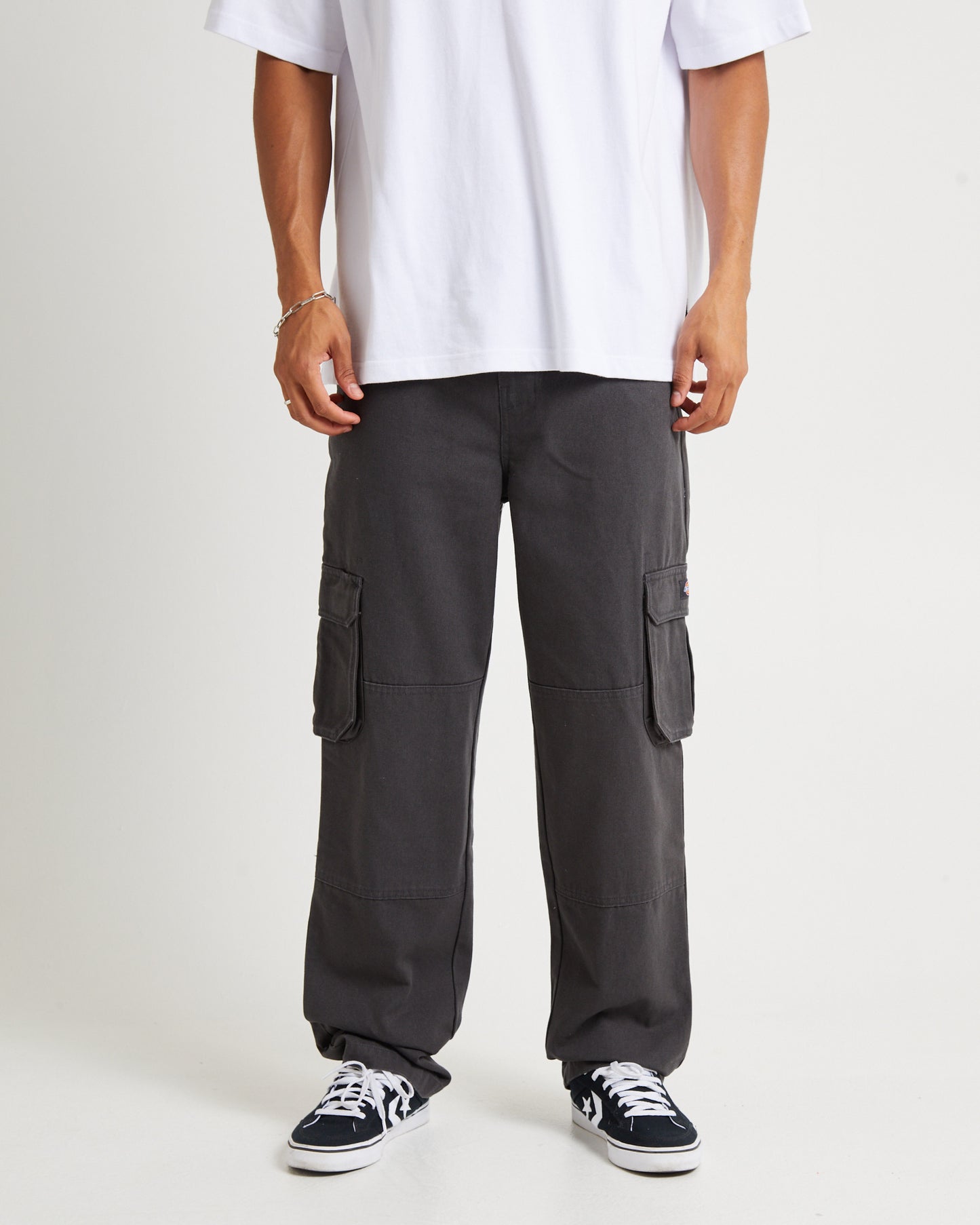 85-283 Cargo Canvas Pants Navy