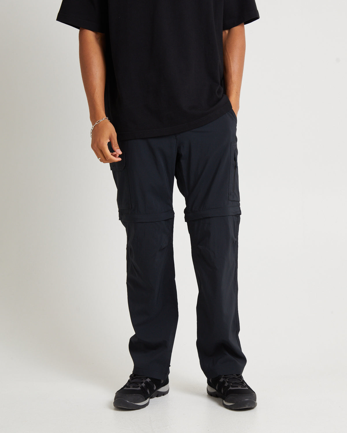 Silver Ridge Convertible Pants Black BLACK