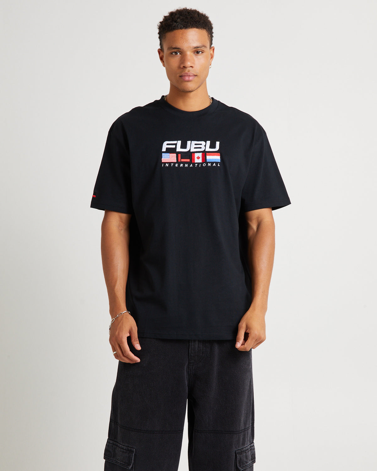 Corporate International Short Sleeve T-Shirt Black BLACK