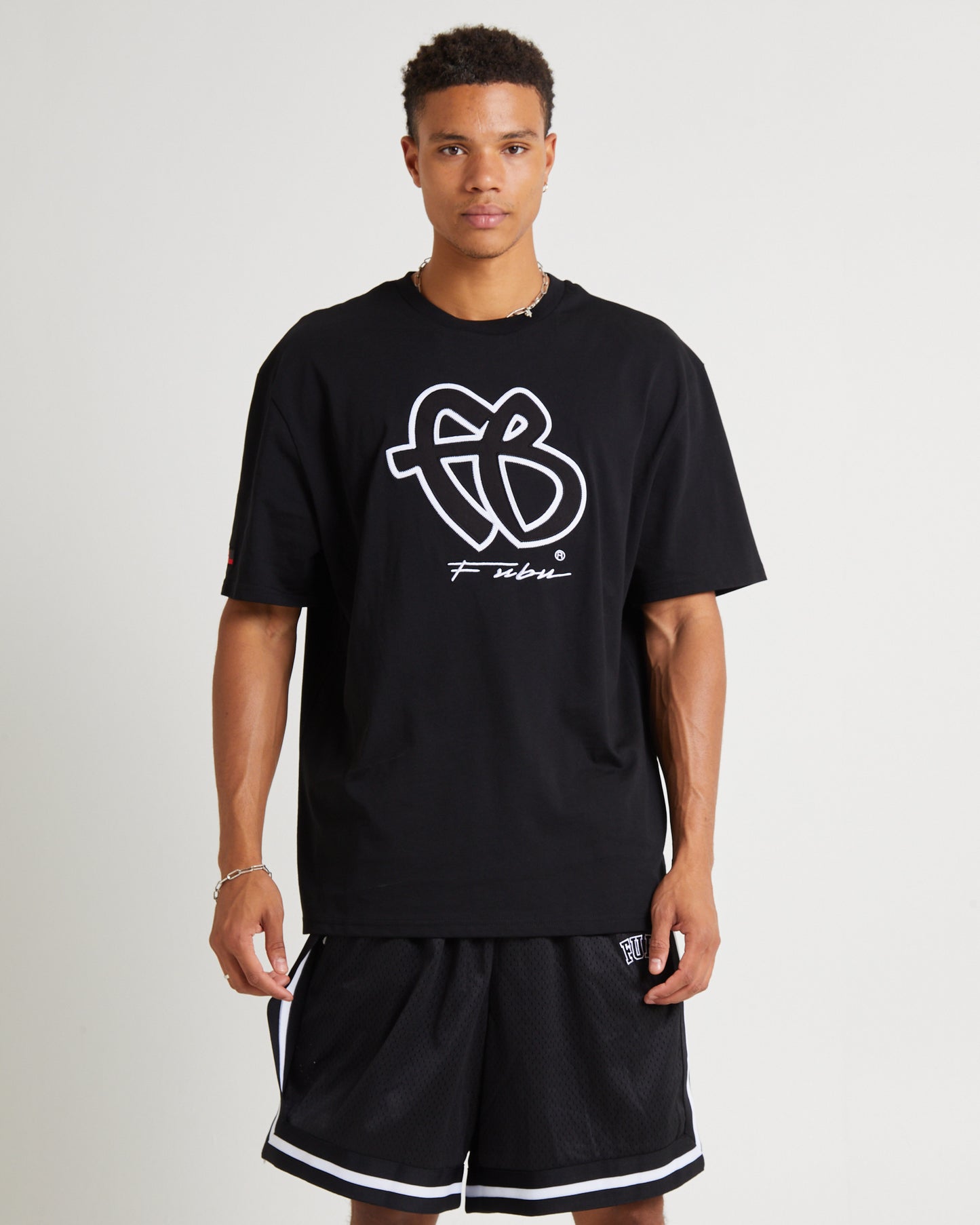 Classic Short Sleeve T-Shirt Black/White