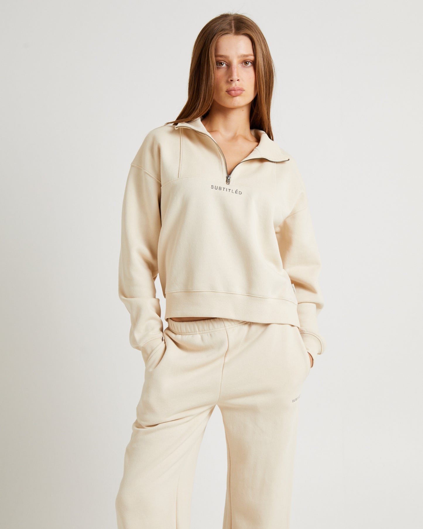 State Panelled Zip Front Fleece