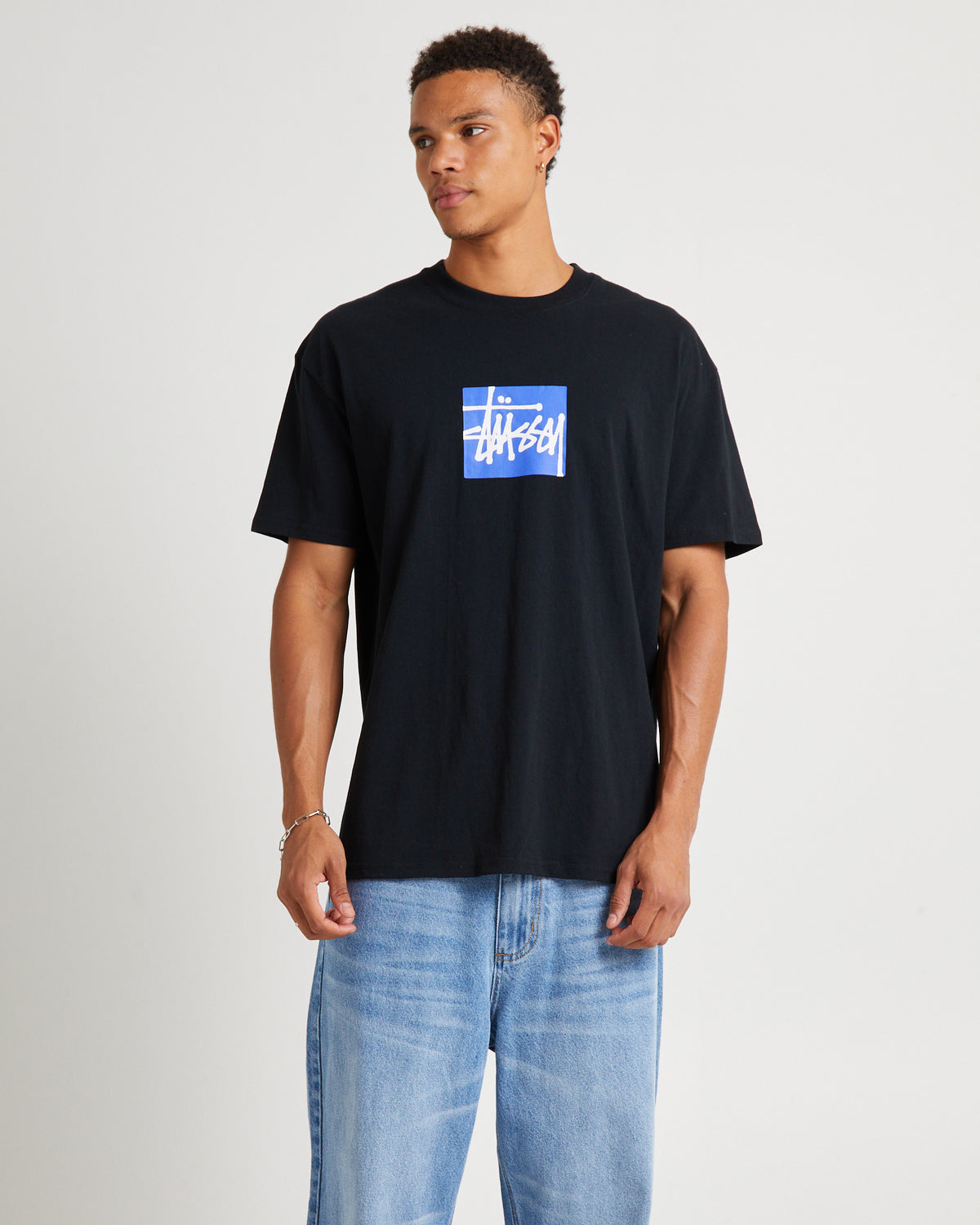 Stock Box Heavy Weight T-Shirt Black BLACK