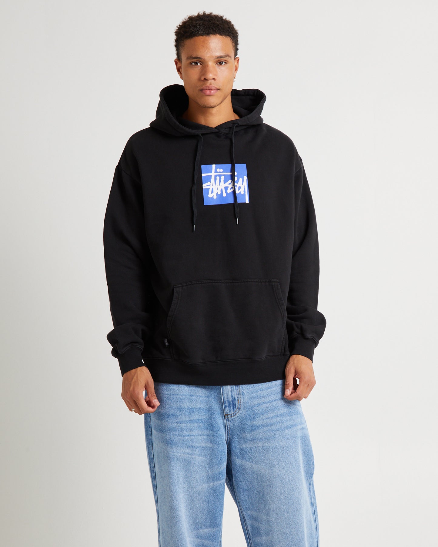 Stock Box Hoodie Black