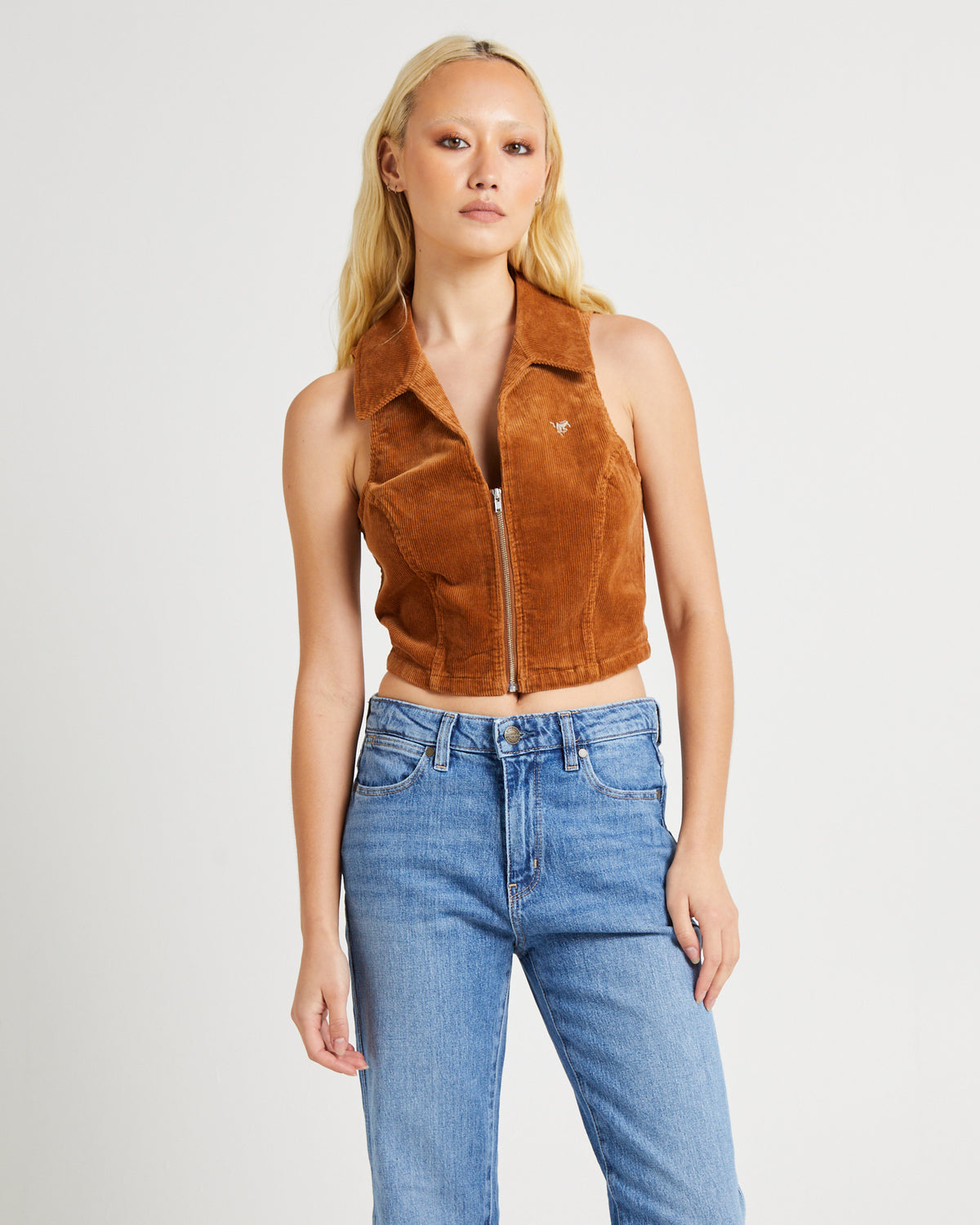 Lori Vest Caramel Cord CARAMEL CORD