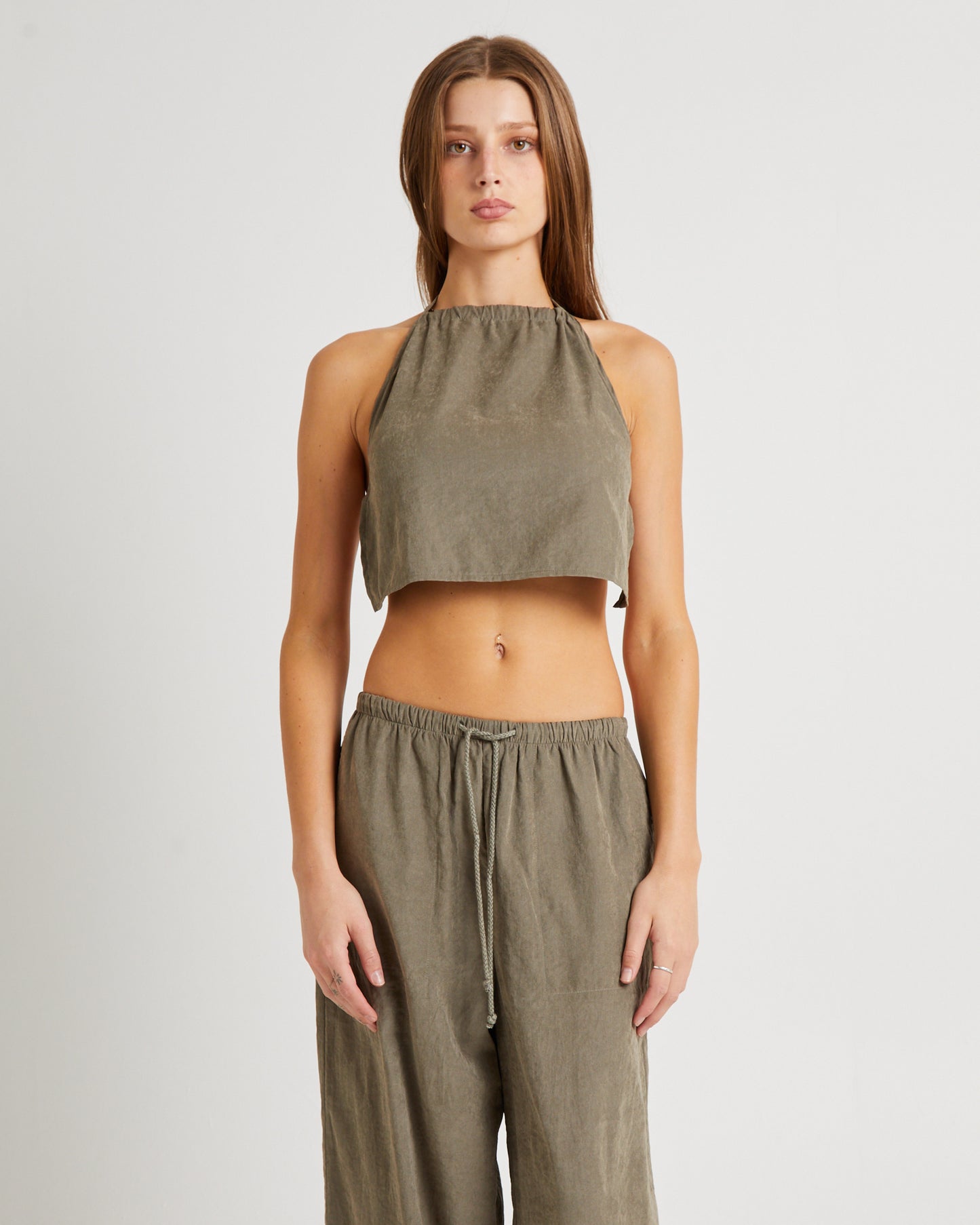 Sahara High Neck Top
