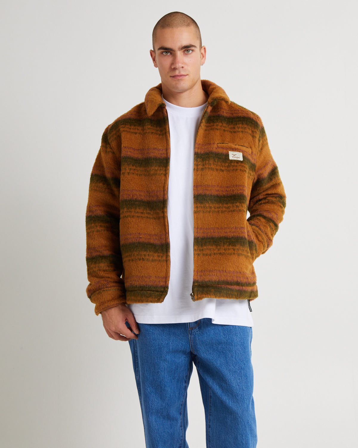 Harrington Jacket Brushed Rust RUST