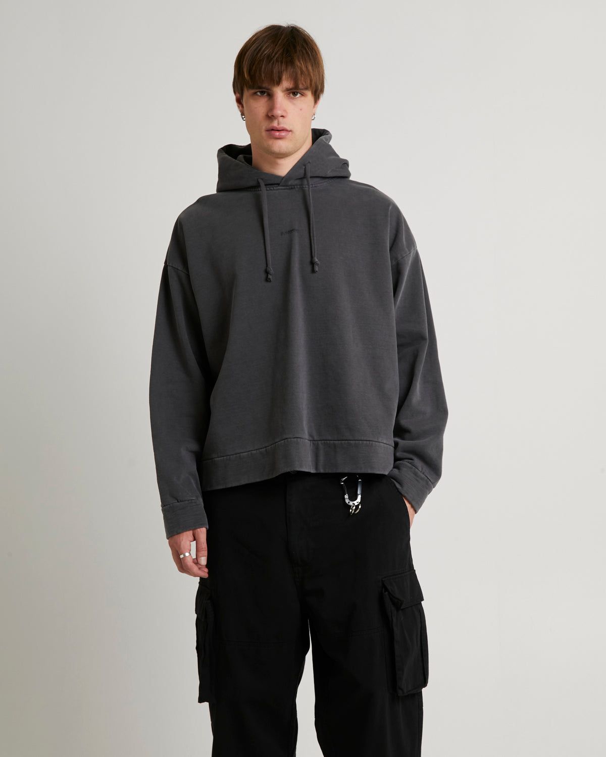 Slouch Hoodie BLACK