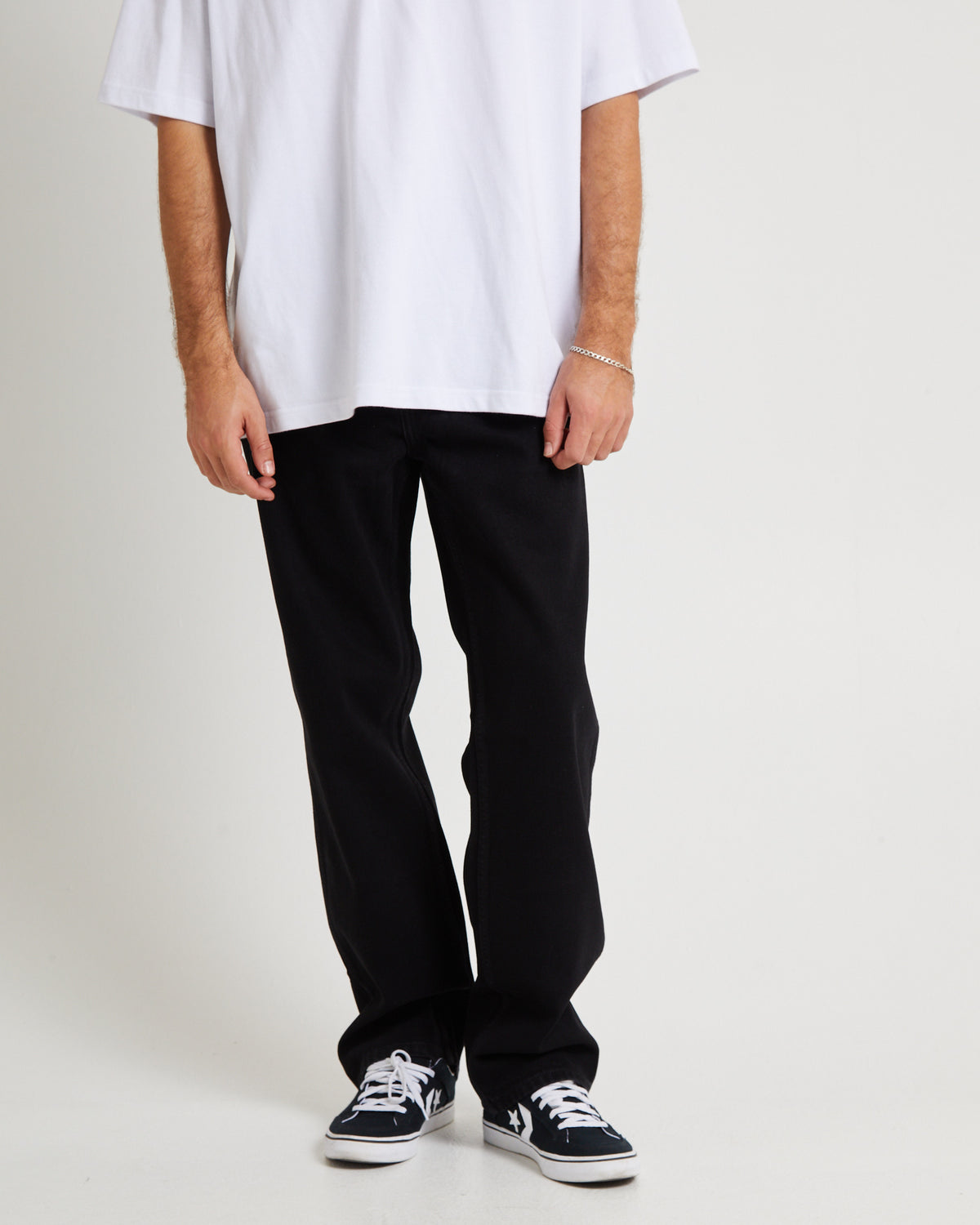 Ezy Denim Jeans Heaps BLACK