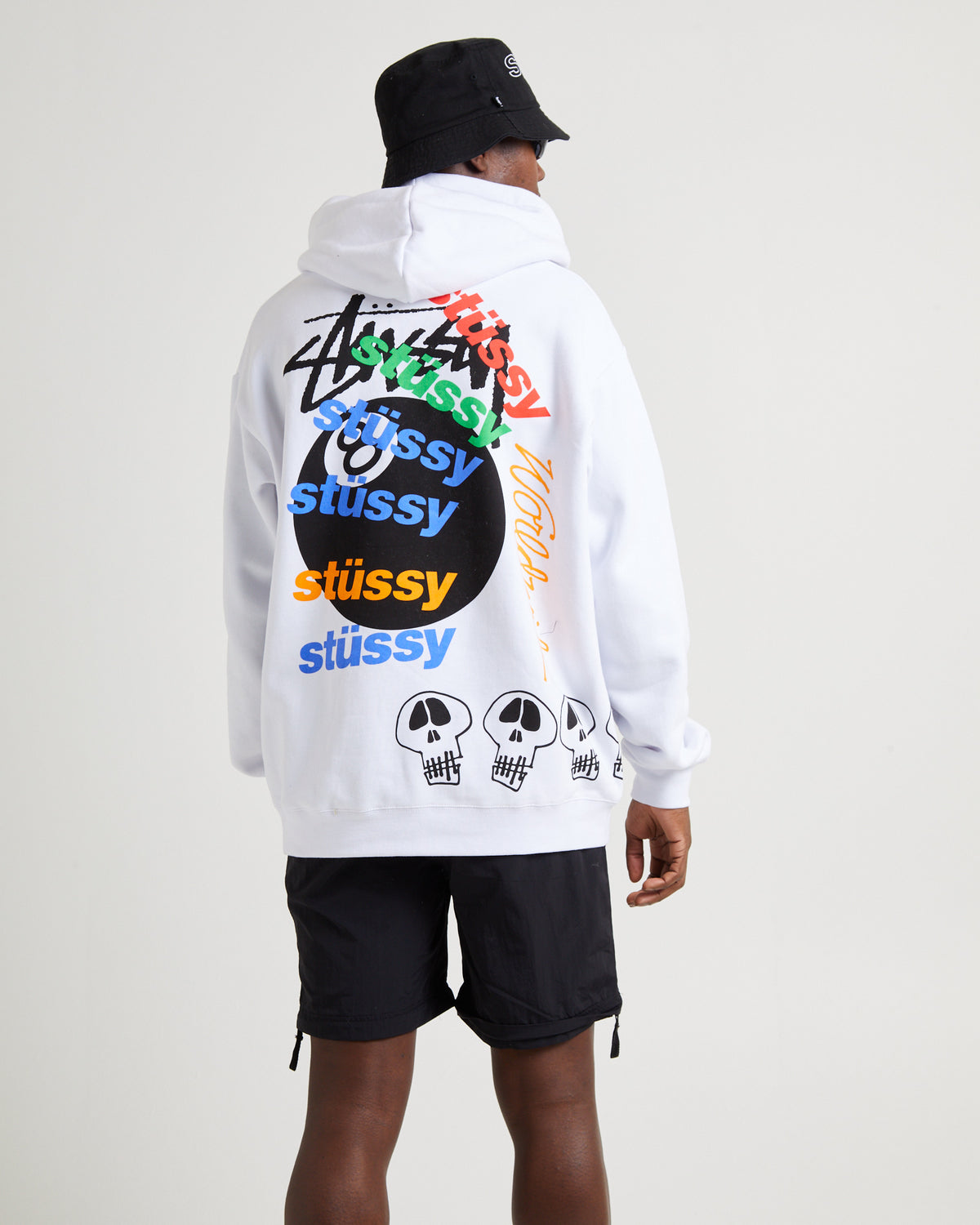 Test Strike Fleece Hoodie White WHITE