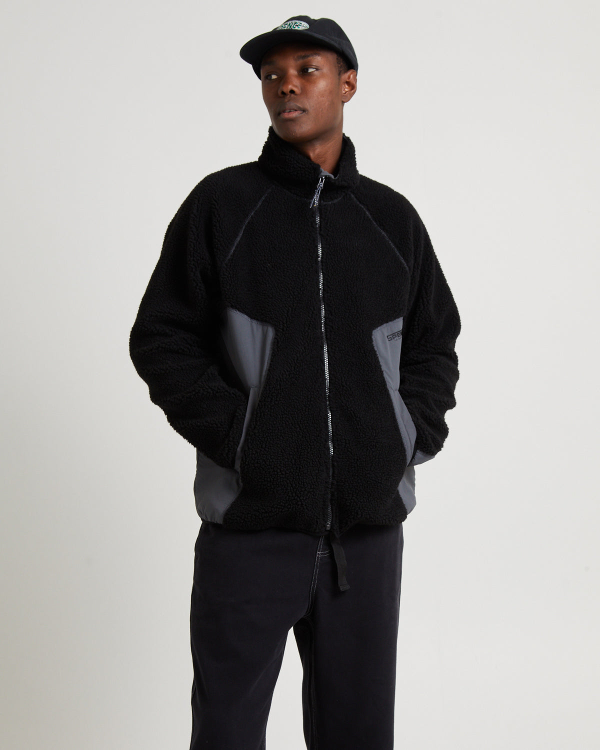 Tech Sherpa Jacket BLACK