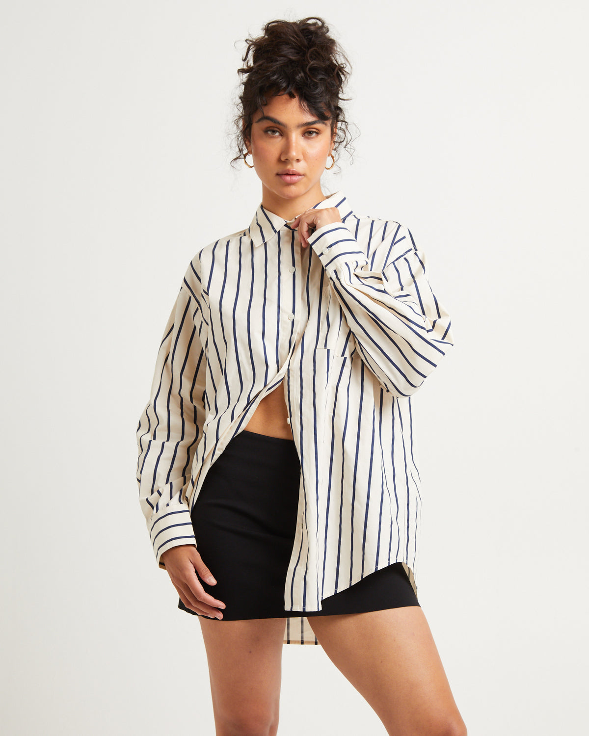 Poppy Poplin Long Sleeve Shirt ASSORTED