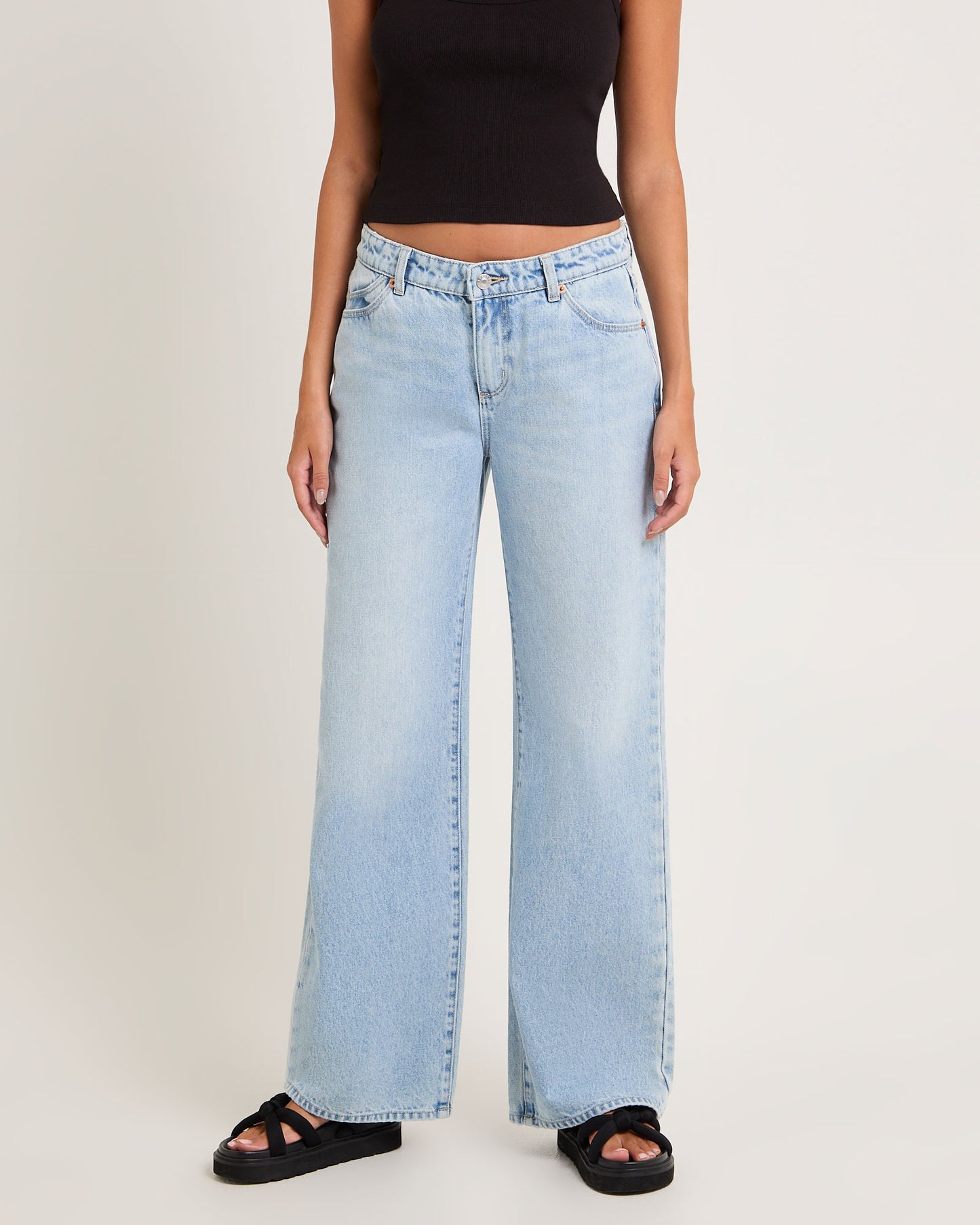 Heidi Low Ranch Denim Jeans