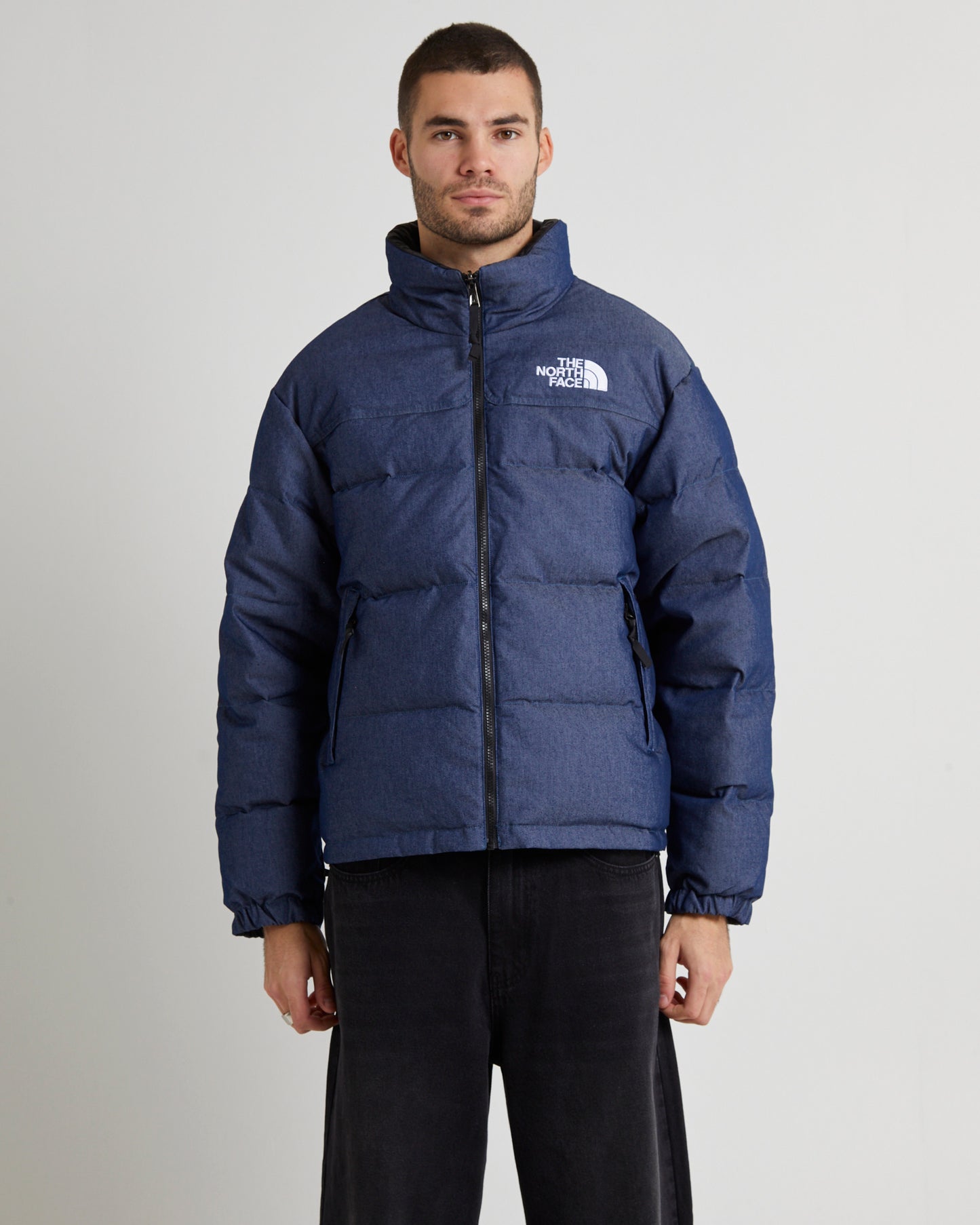 92 REVERSIBLE NUPTSE JACKET DENIM BLUE