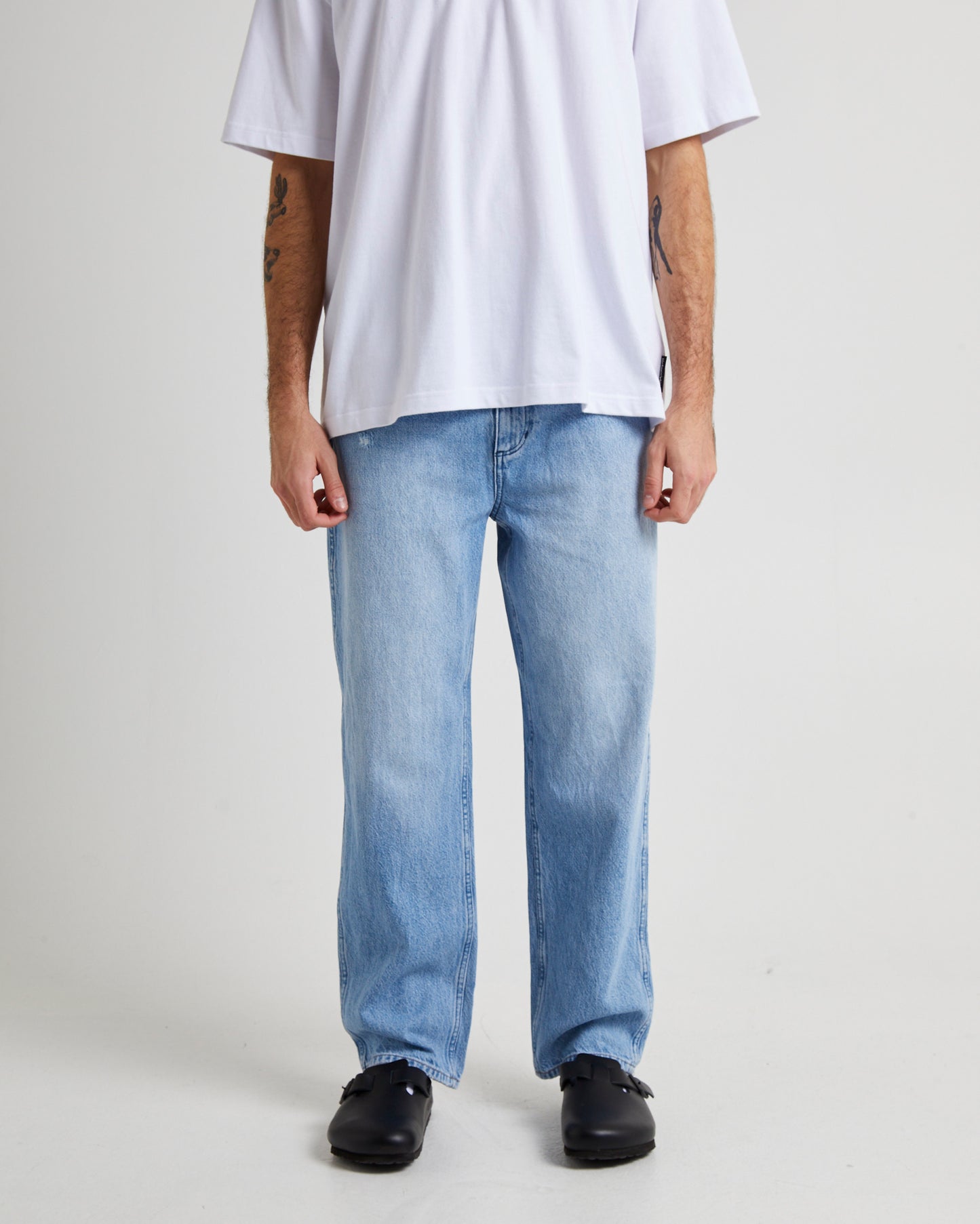 Slacker Relaxed Denim Jeans Verona Worn
