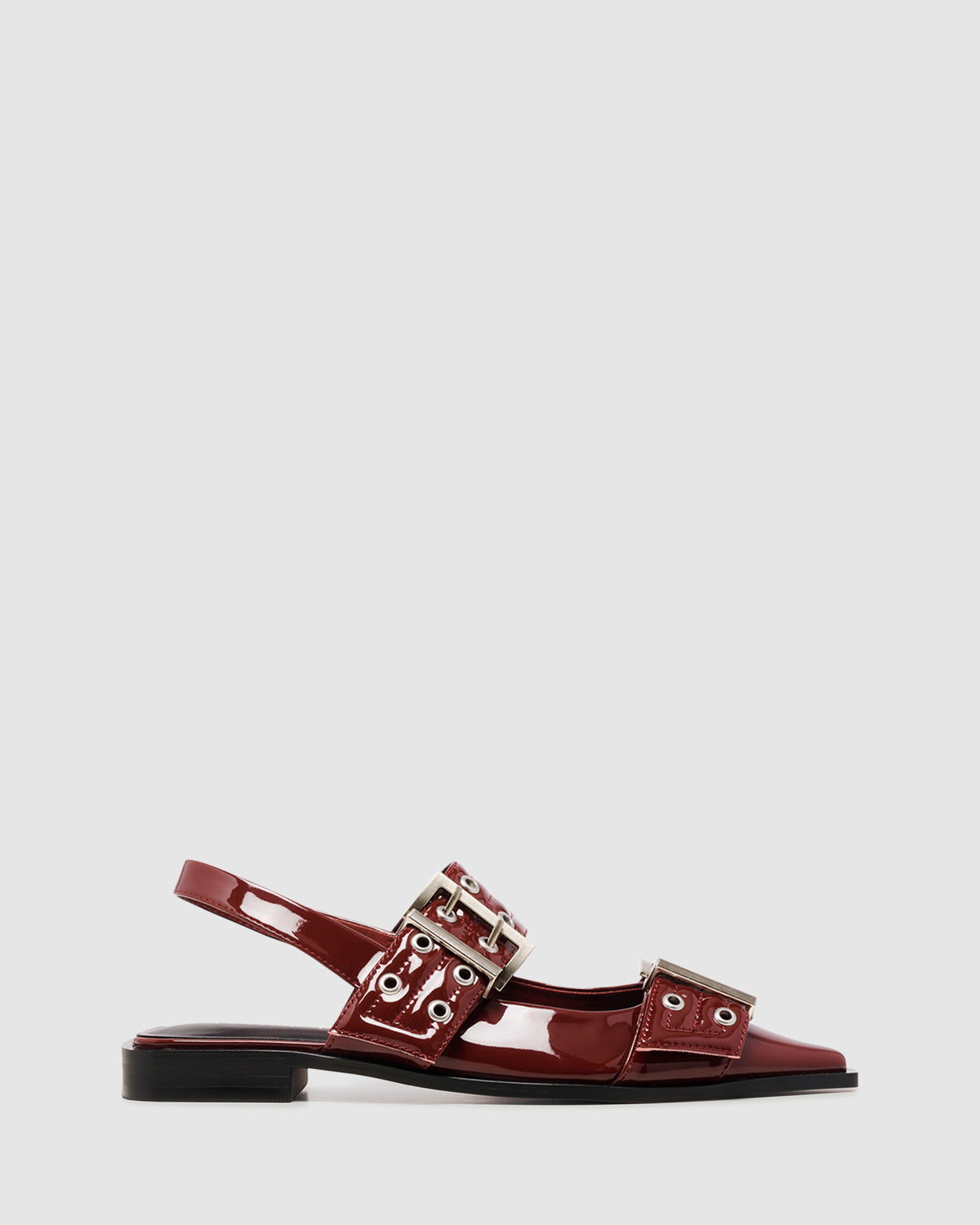 Matilda Pointed Flat CHERRY PATENT