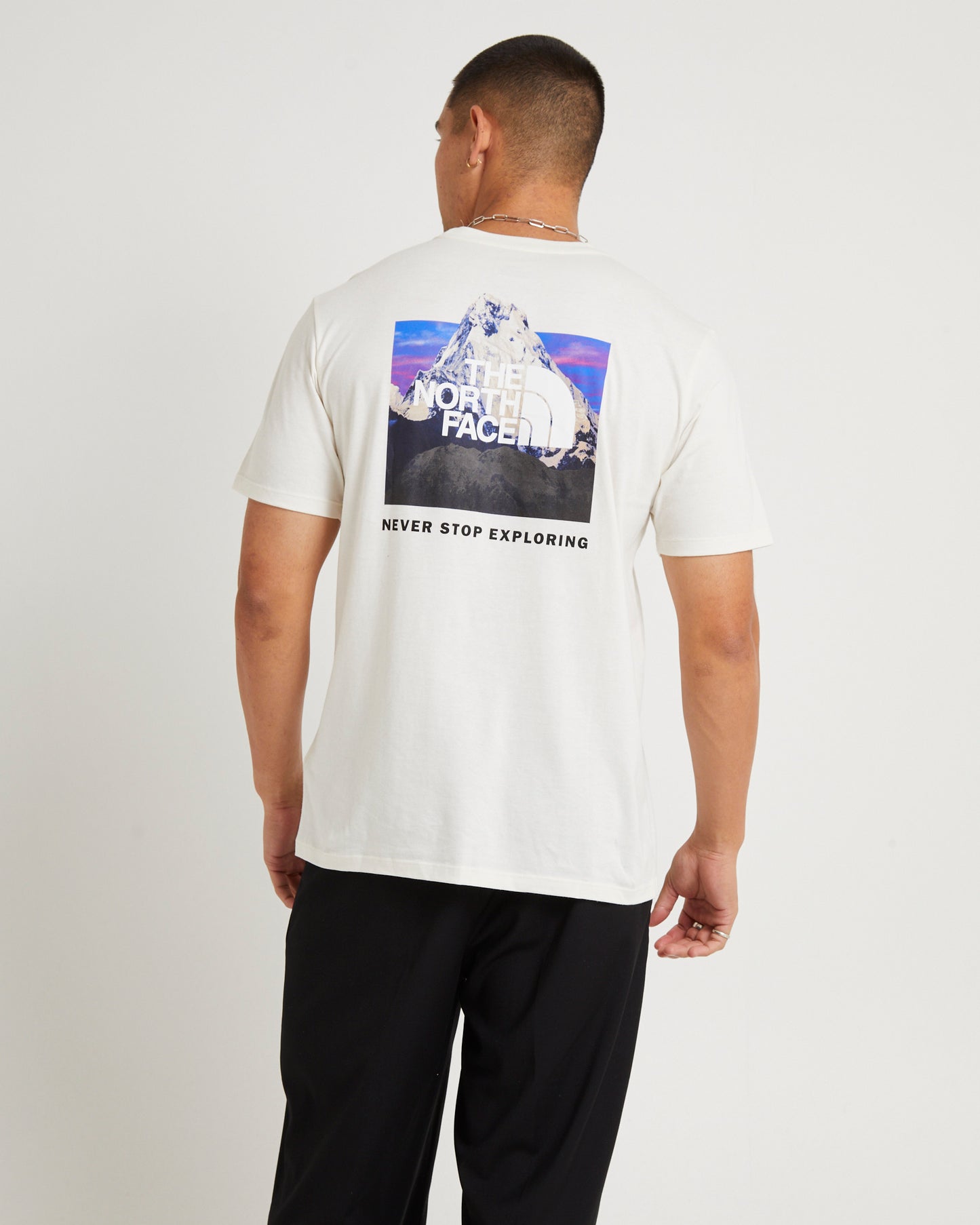 Short Sleeve Box NSE T-Shirt Gardenia White