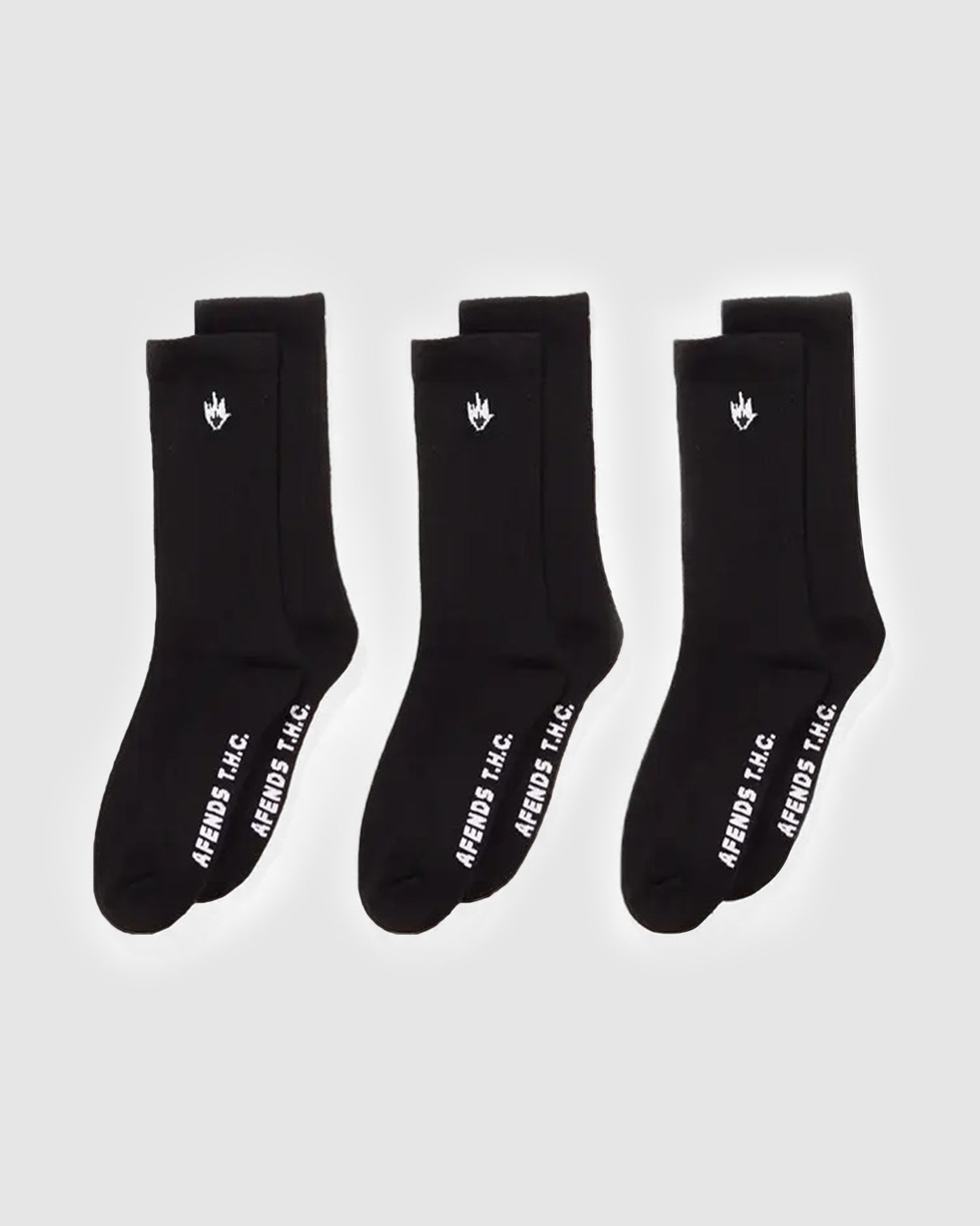 Flame Socks 3 Pack
