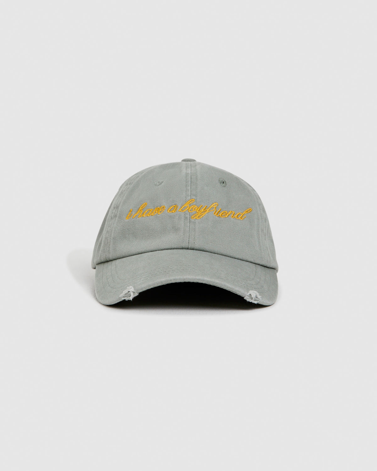 Iona Distressed Cap GREEN