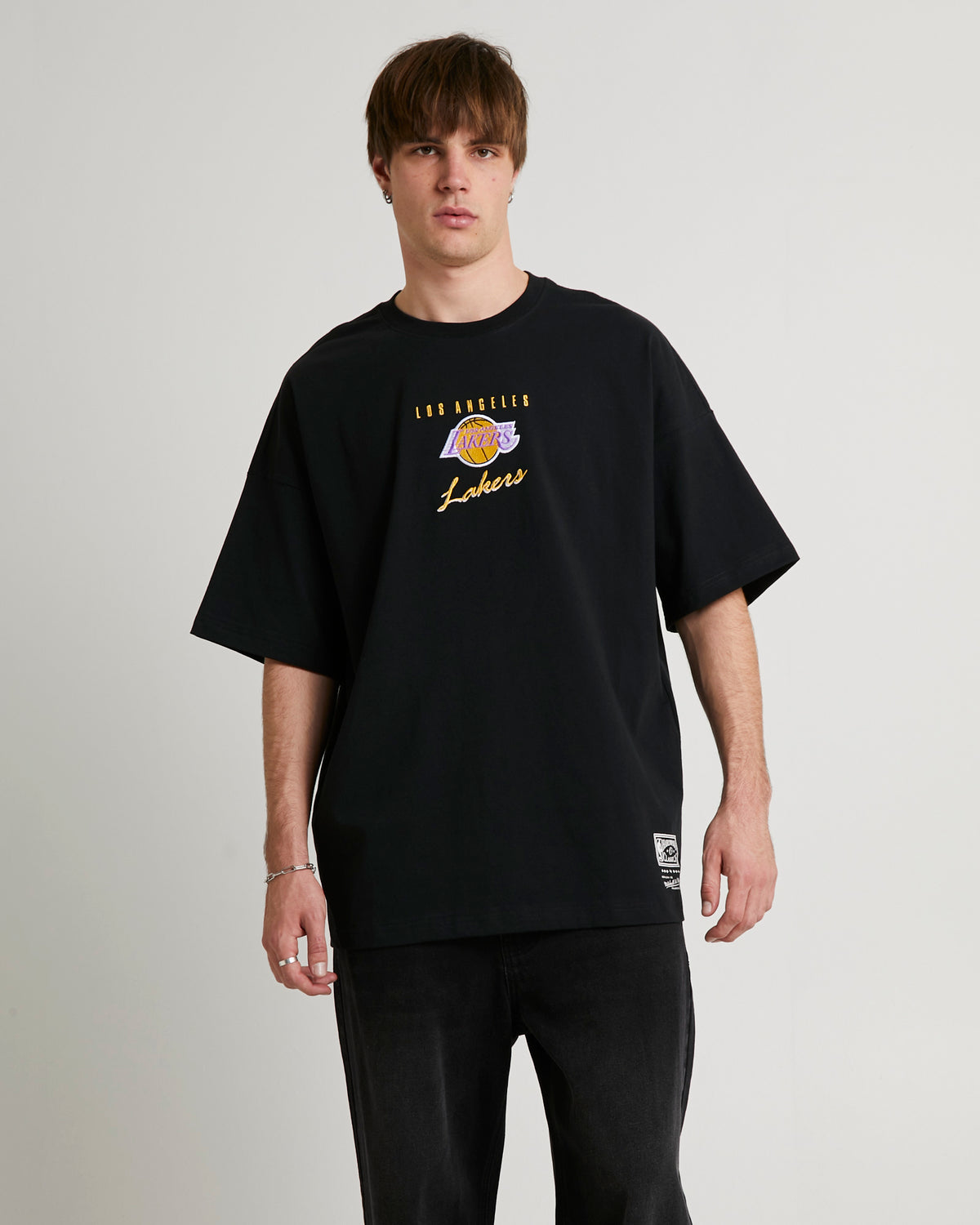 Tri Logo Celtics T-Shirt BLACK