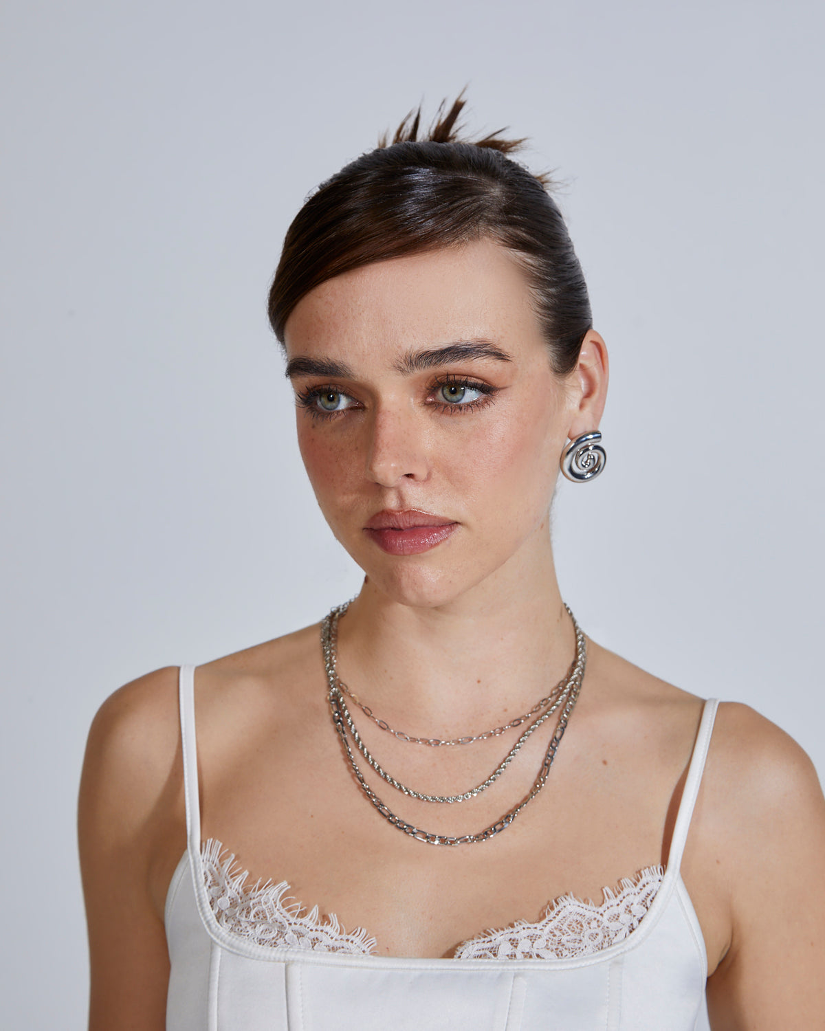 Paros Sprial Earring SILVER