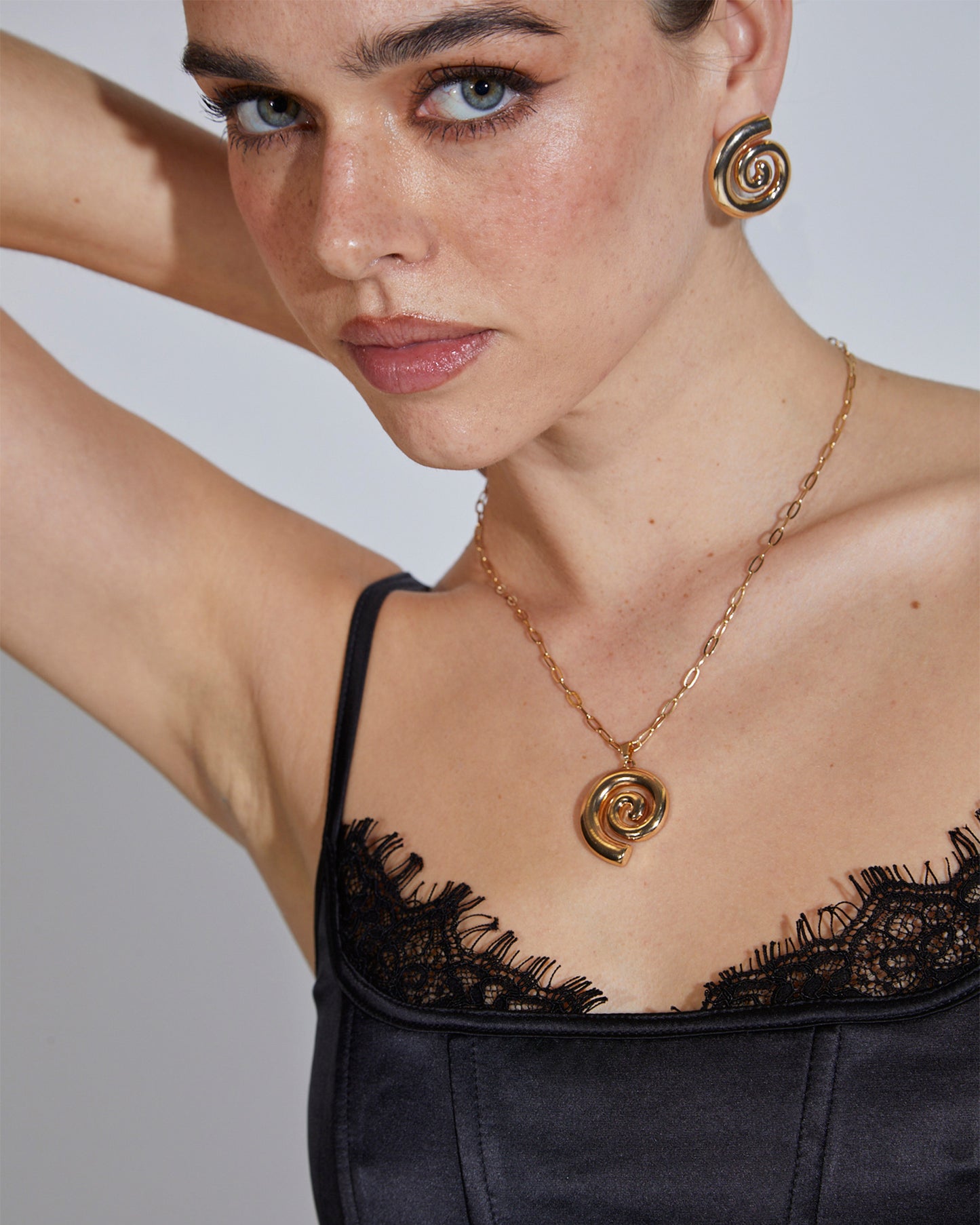 Antiparos Spiral Necklace