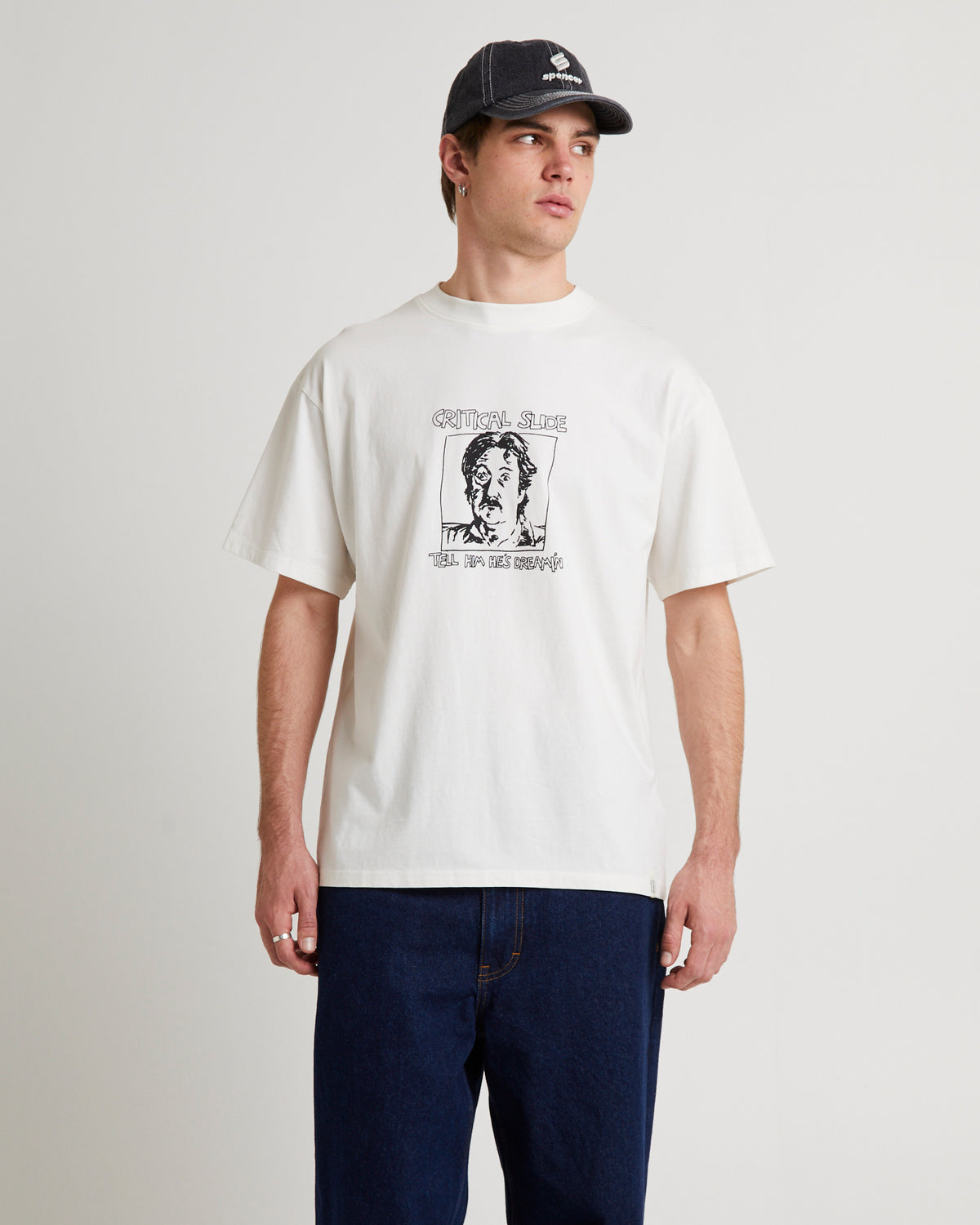 Dreamin Short Sleeve T-Shirt  Vintage White VINTAGE WHITE