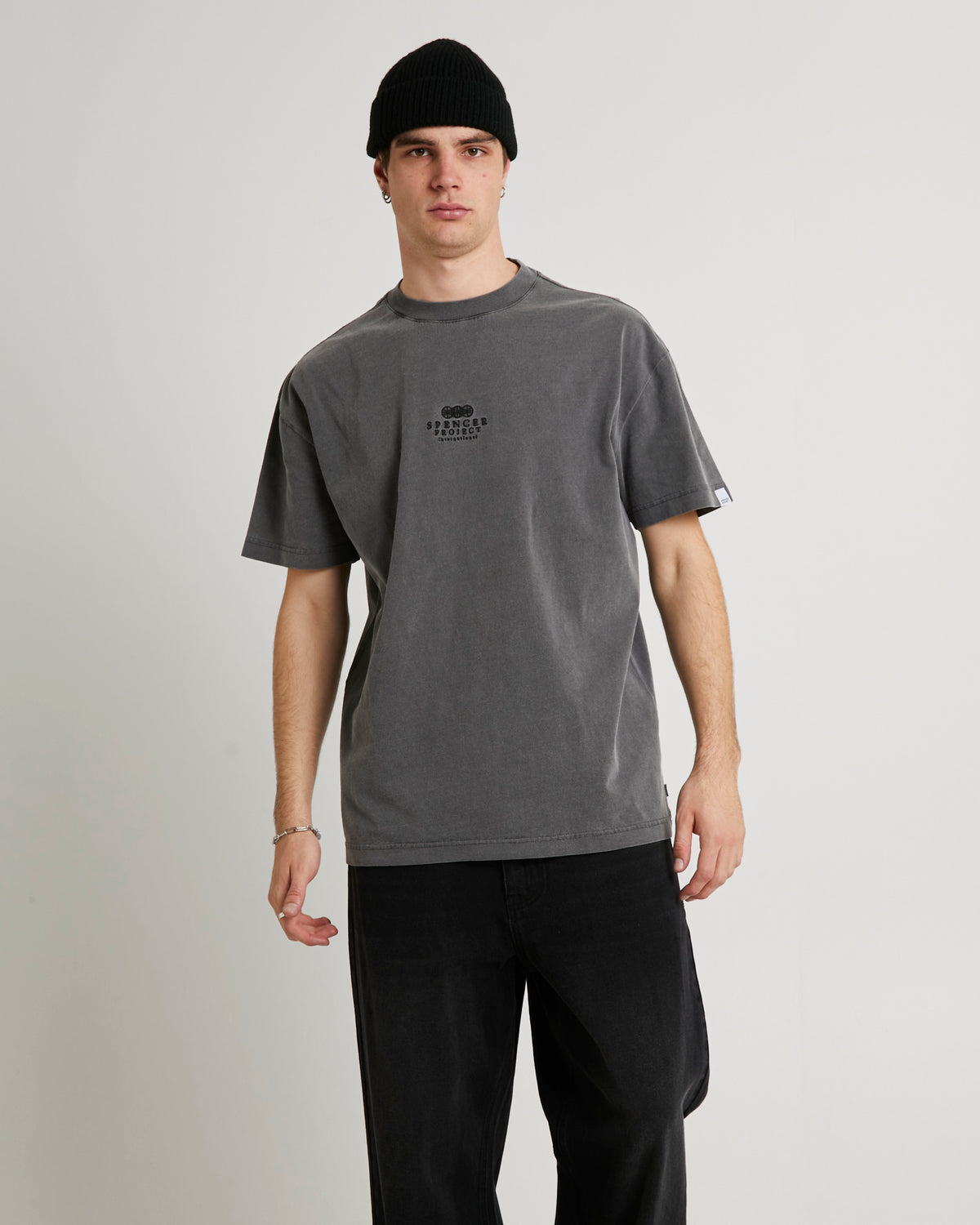 Court T-Shirt WASHED BLACK