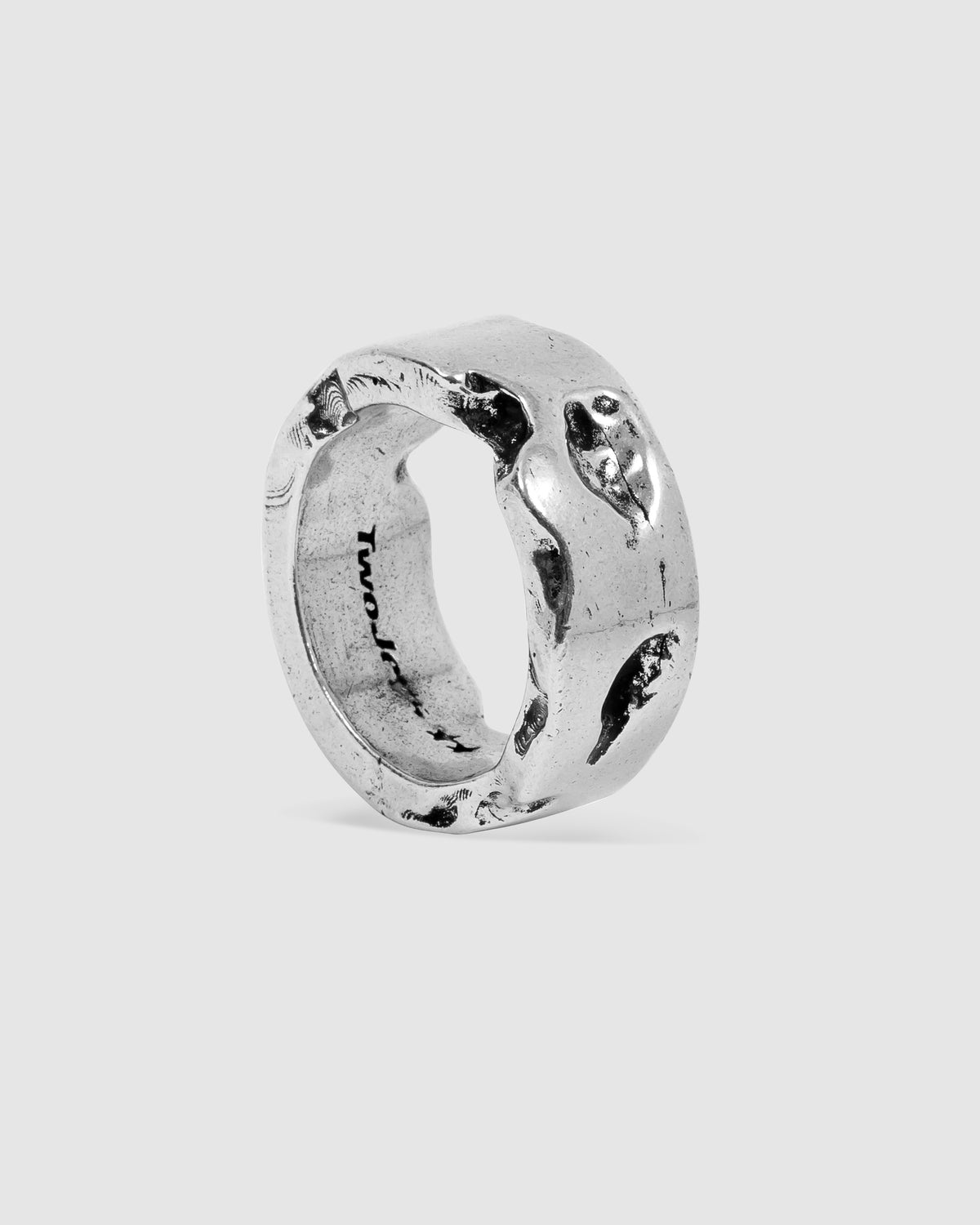 Eroded Ring SILVER