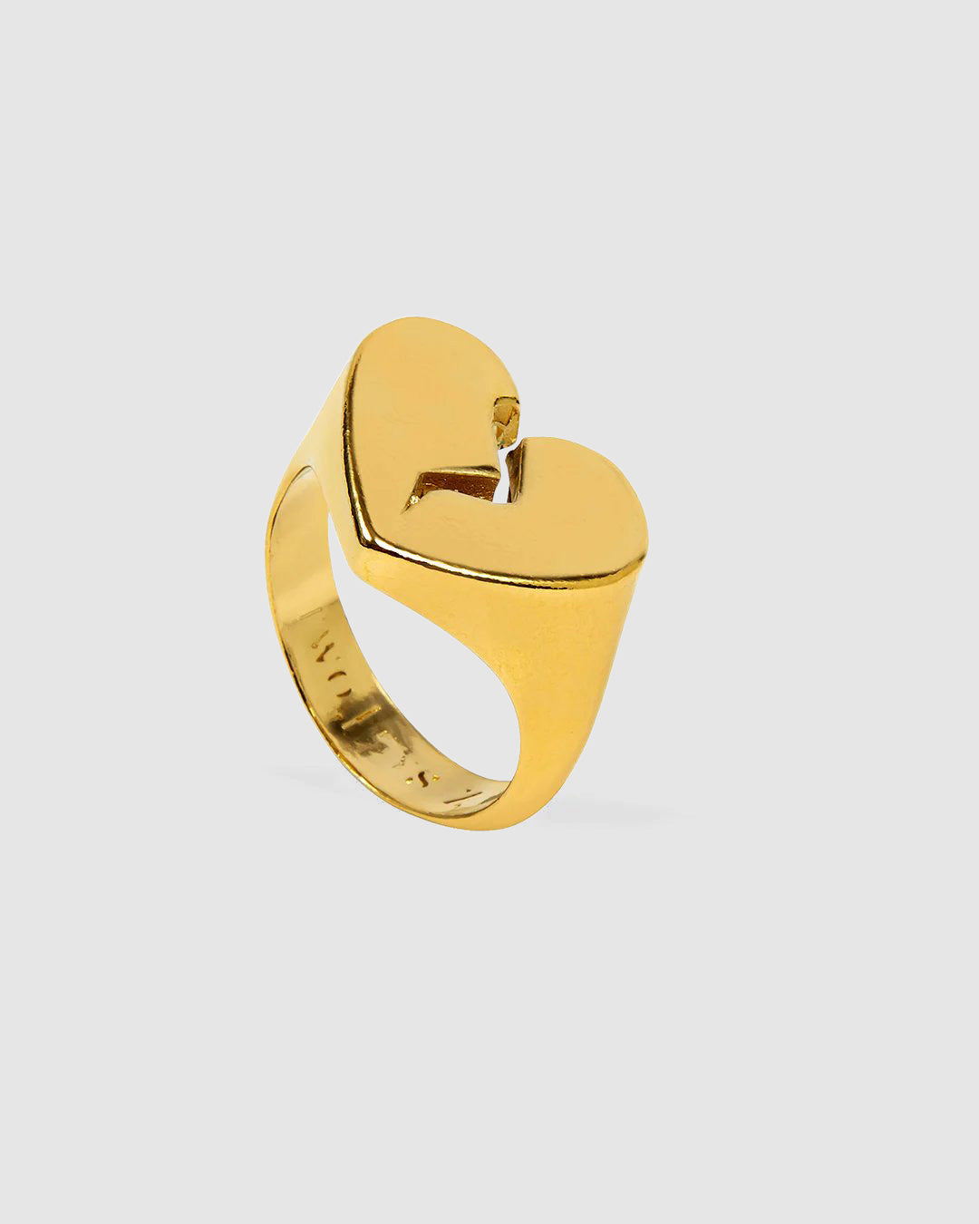 Broken Heart Ring Gold GOLD