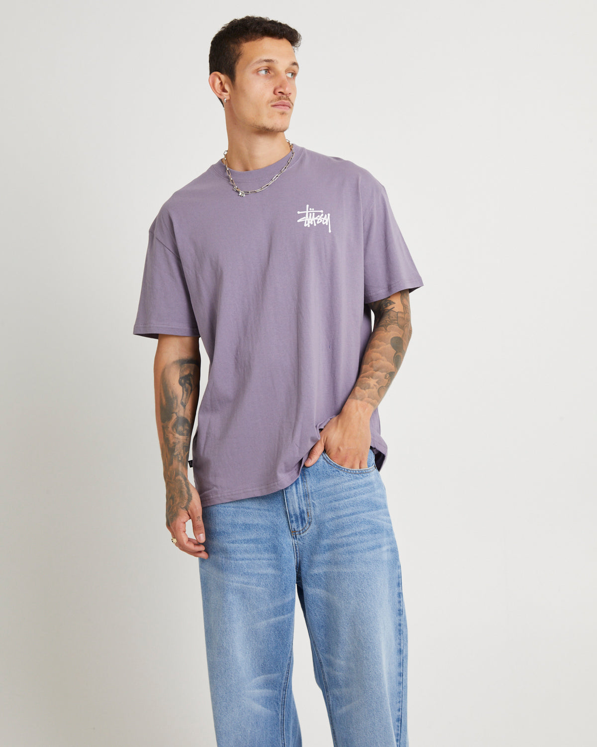 Graffiti LCB Short Sleeve T-Shirt MAUVE