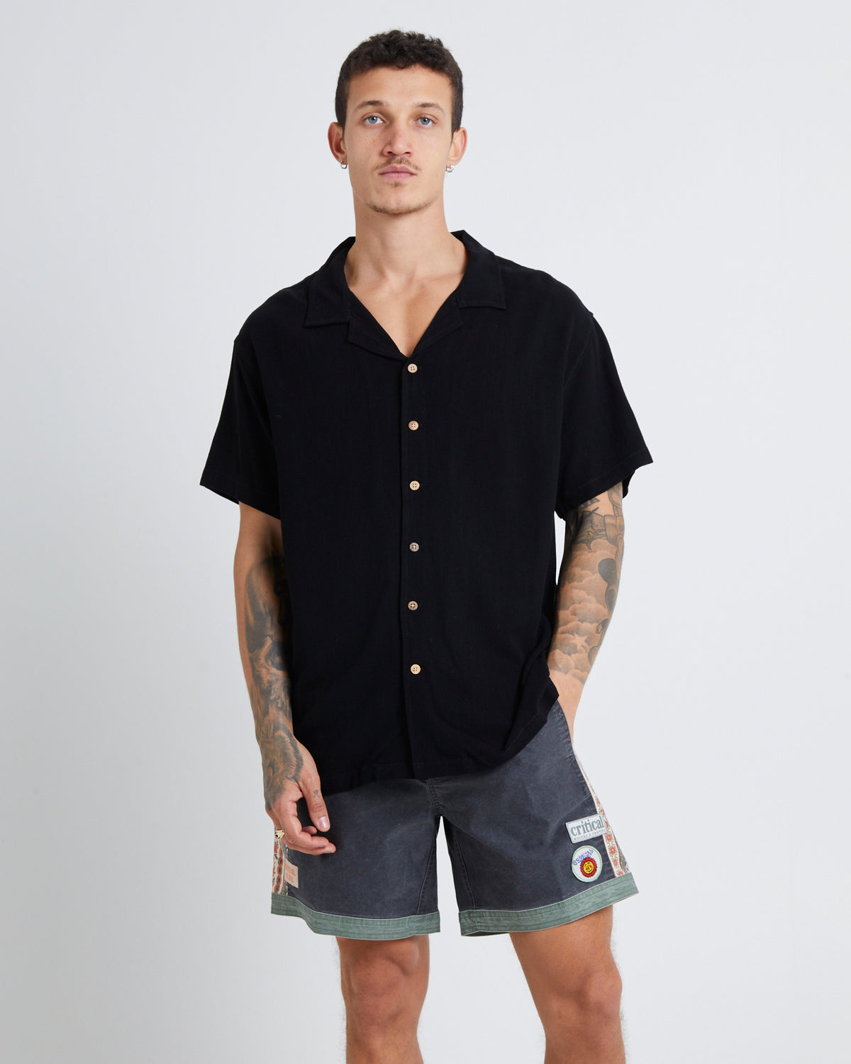 Ernie Resort Shirt BLACK