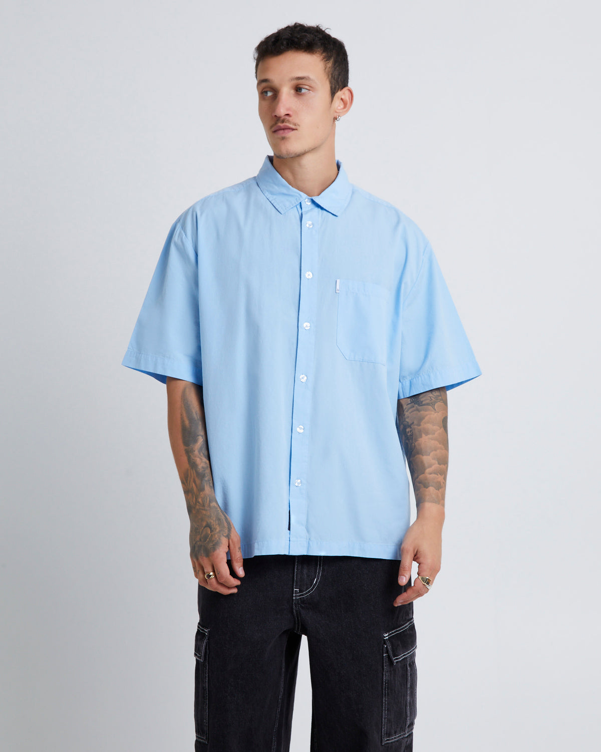 Solid Skate Shirt SKY