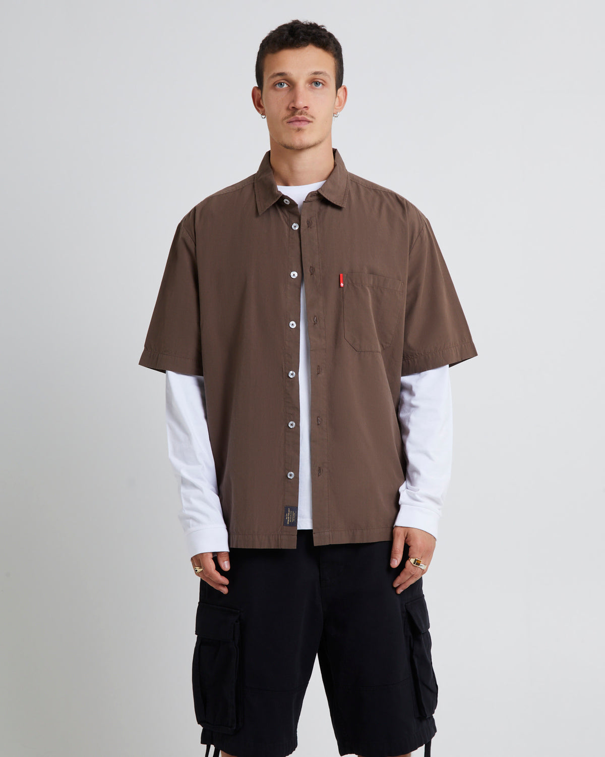 Solid Skate Shirt UMBER