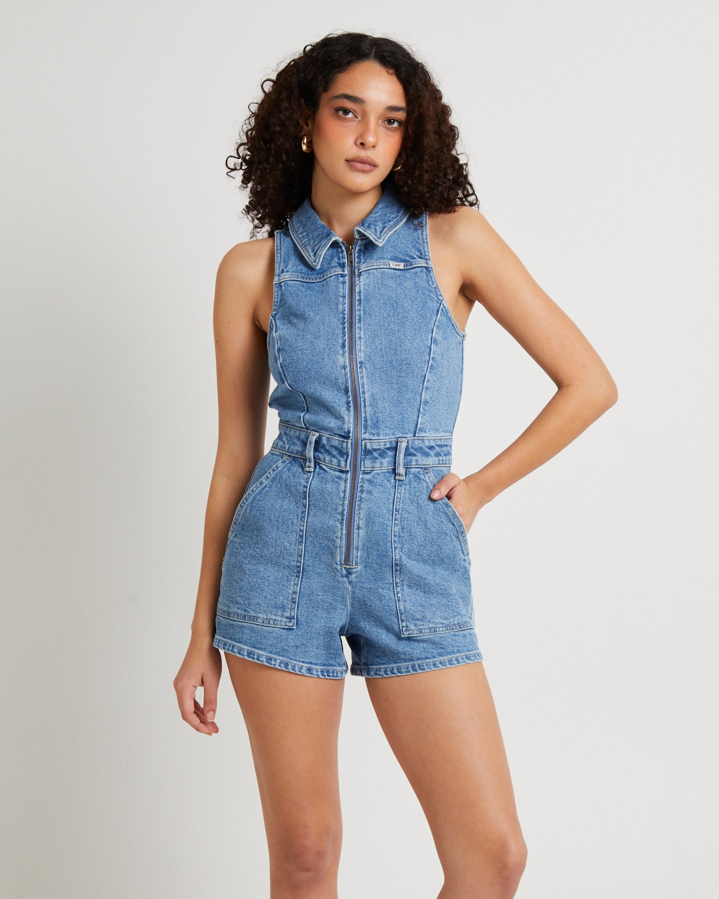 Victoria Romper Demand Blue