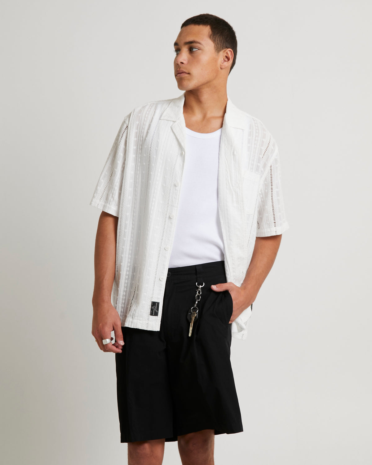 Montell Resort Shirt WHITE
