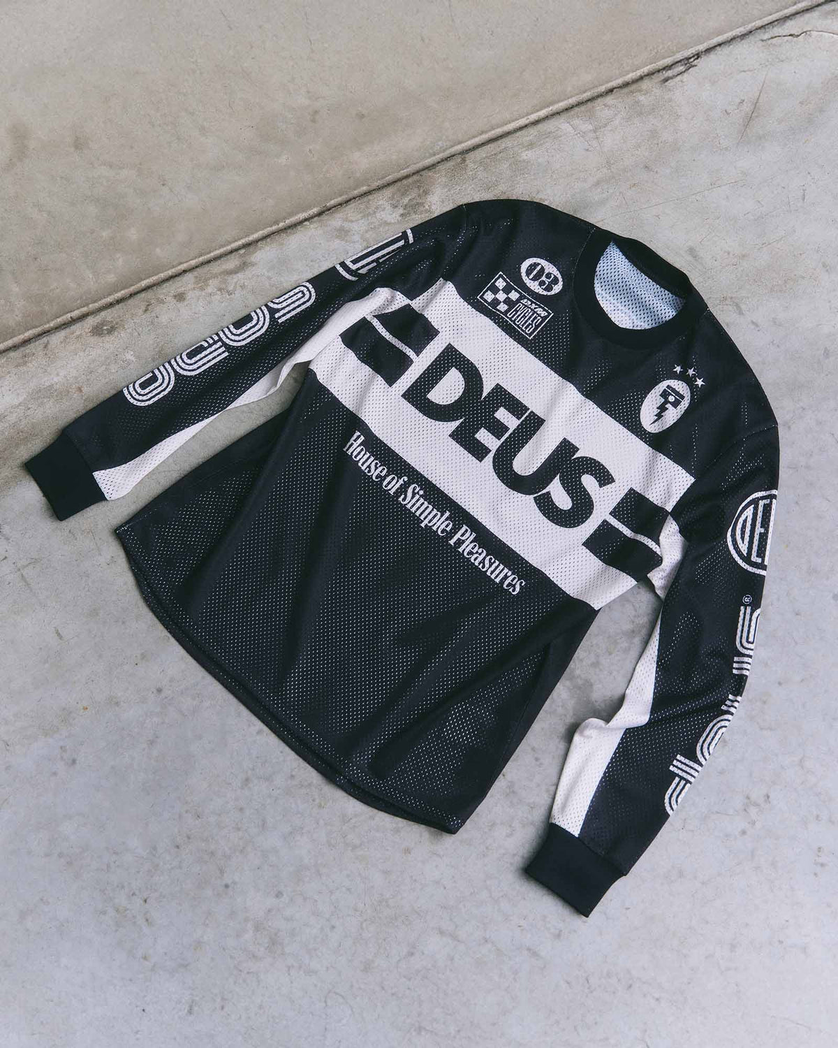 Off Road Moto Jersey Black