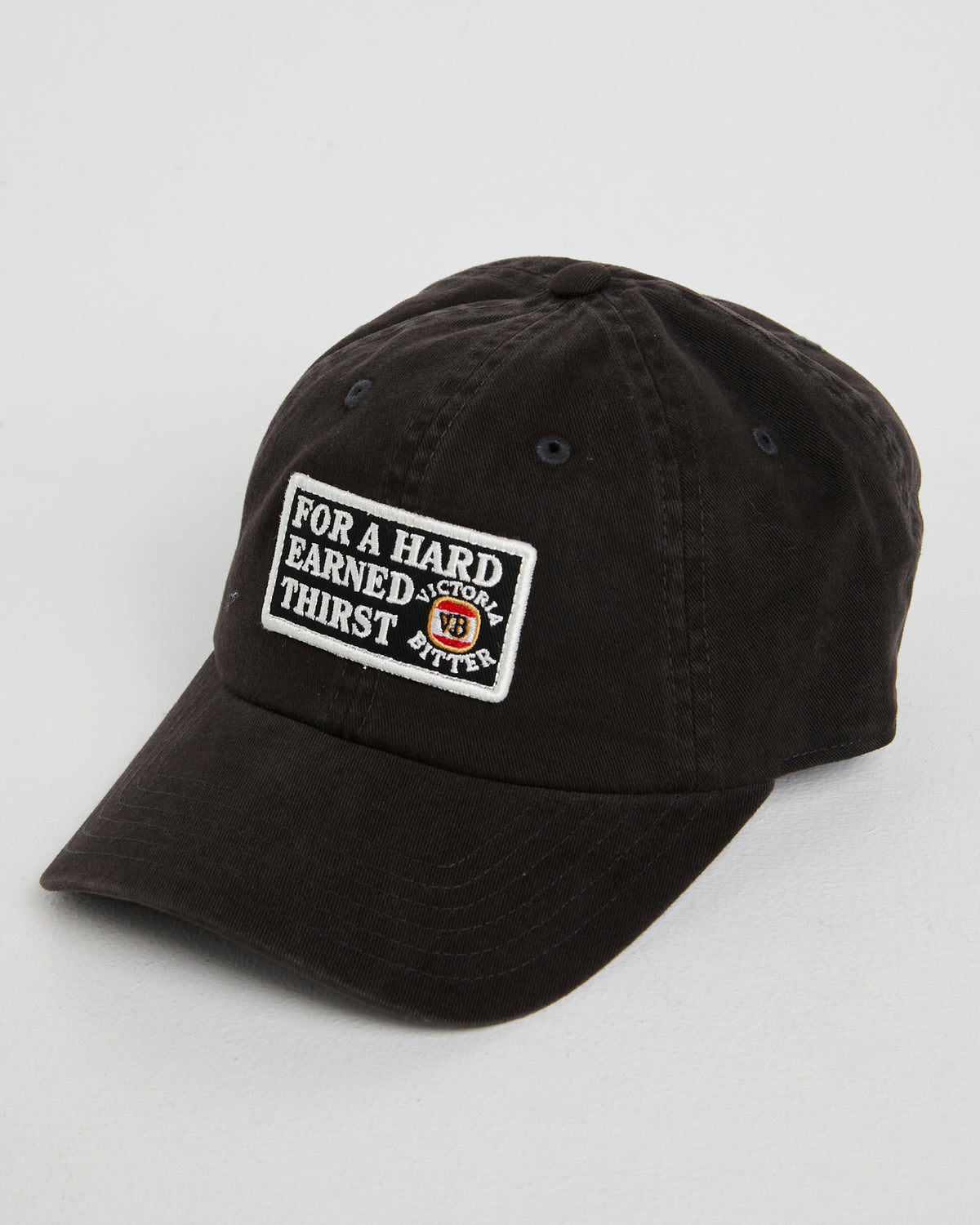 Victoria Bitter Hard Earned Ball Park Cap BLACK