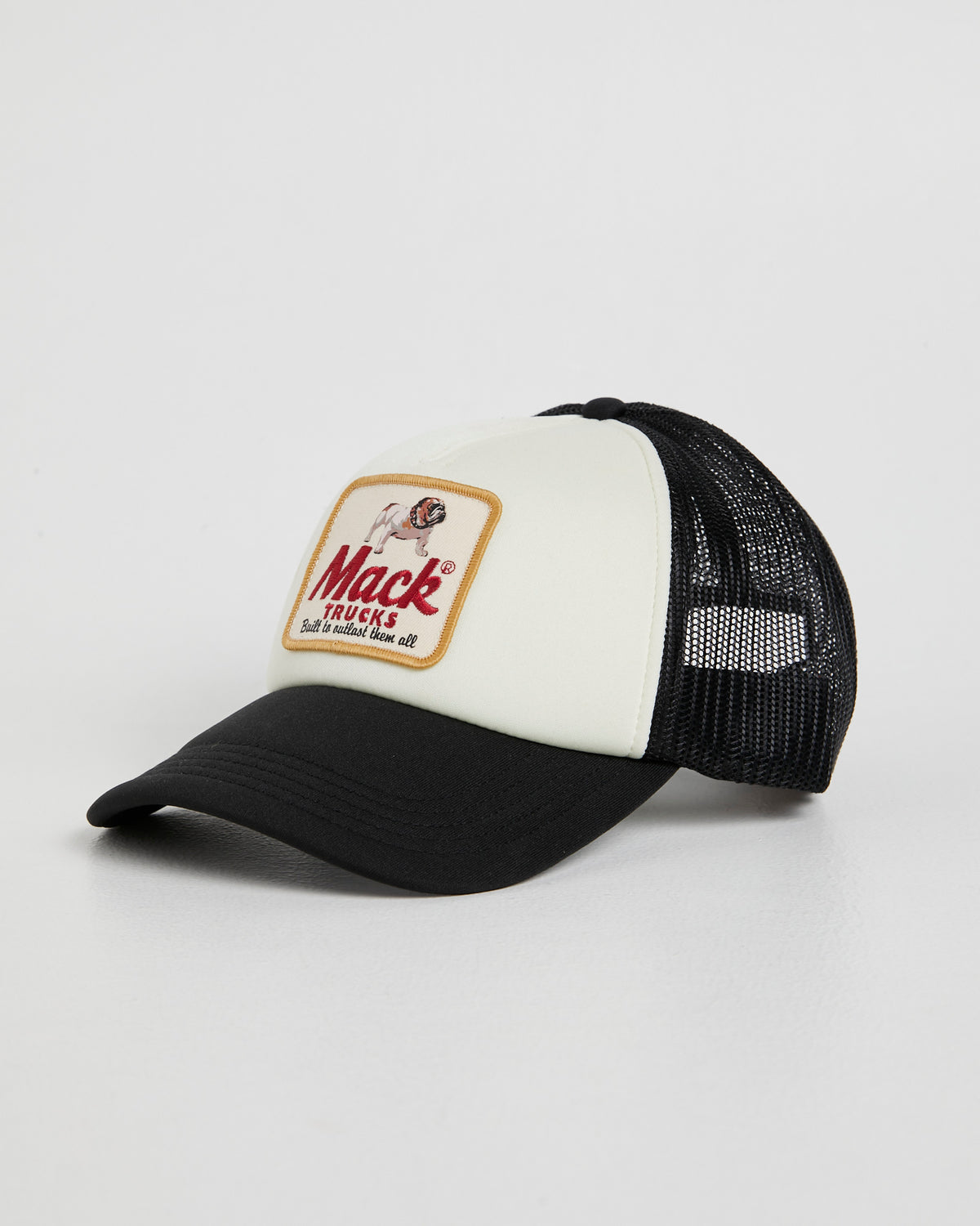 Built to Outlast Valin Trucker Cap IVORY / BLACK