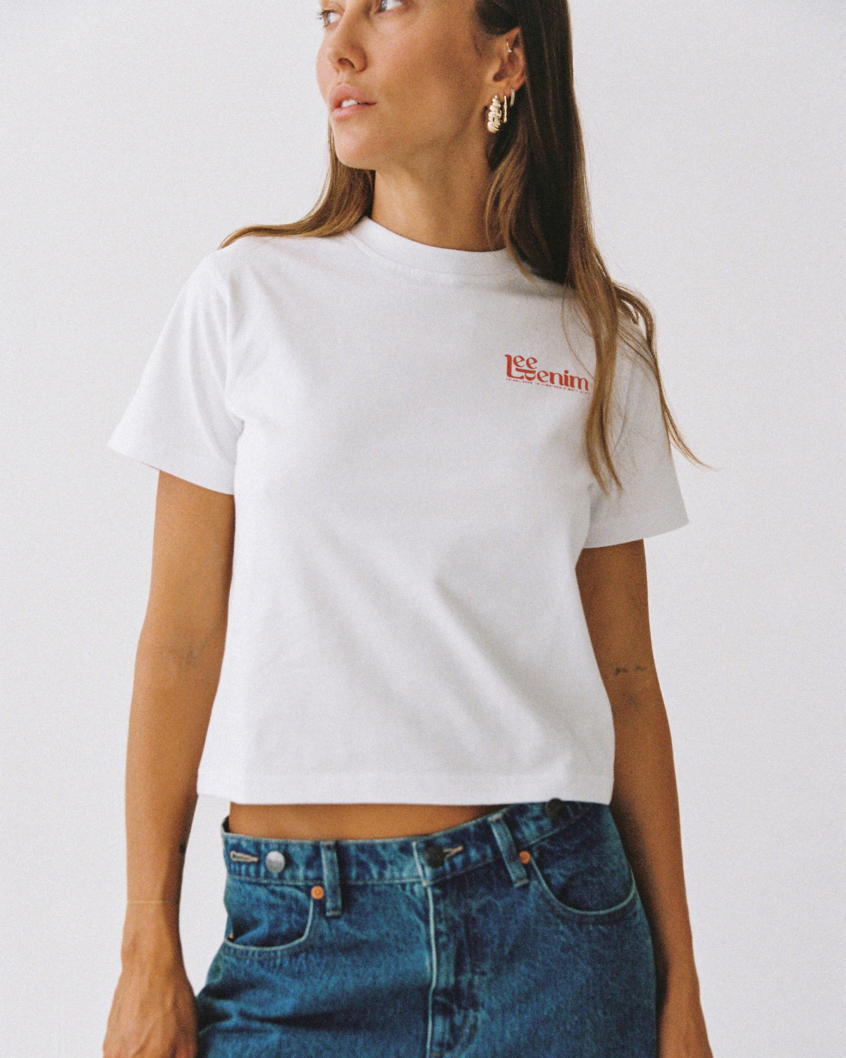 Signature Shrunken T-Shirt OPTIC WHITE