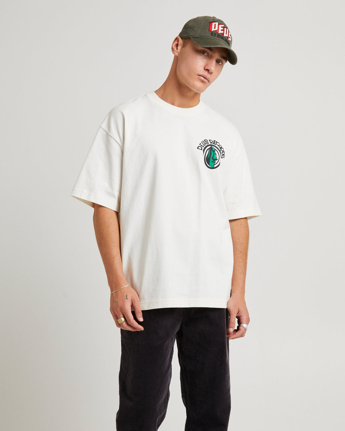 Outerworld T-Shirt VINTAGE WHITE