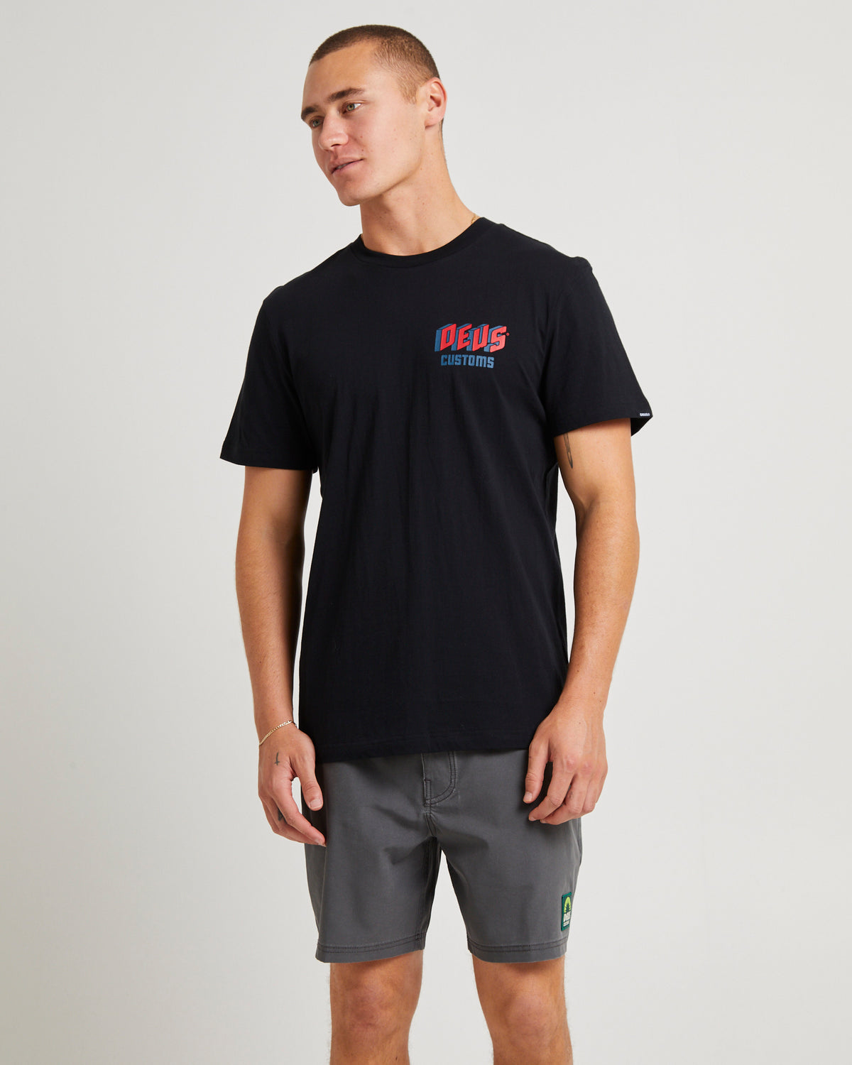 Slab Short Sleeve T-Shirt BLACK