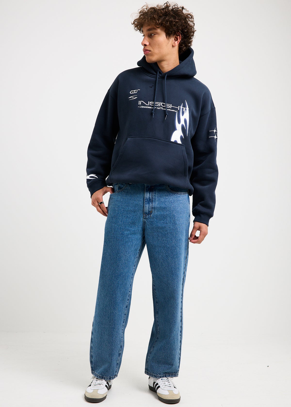 Knocker Wide Leg Denim Jeans