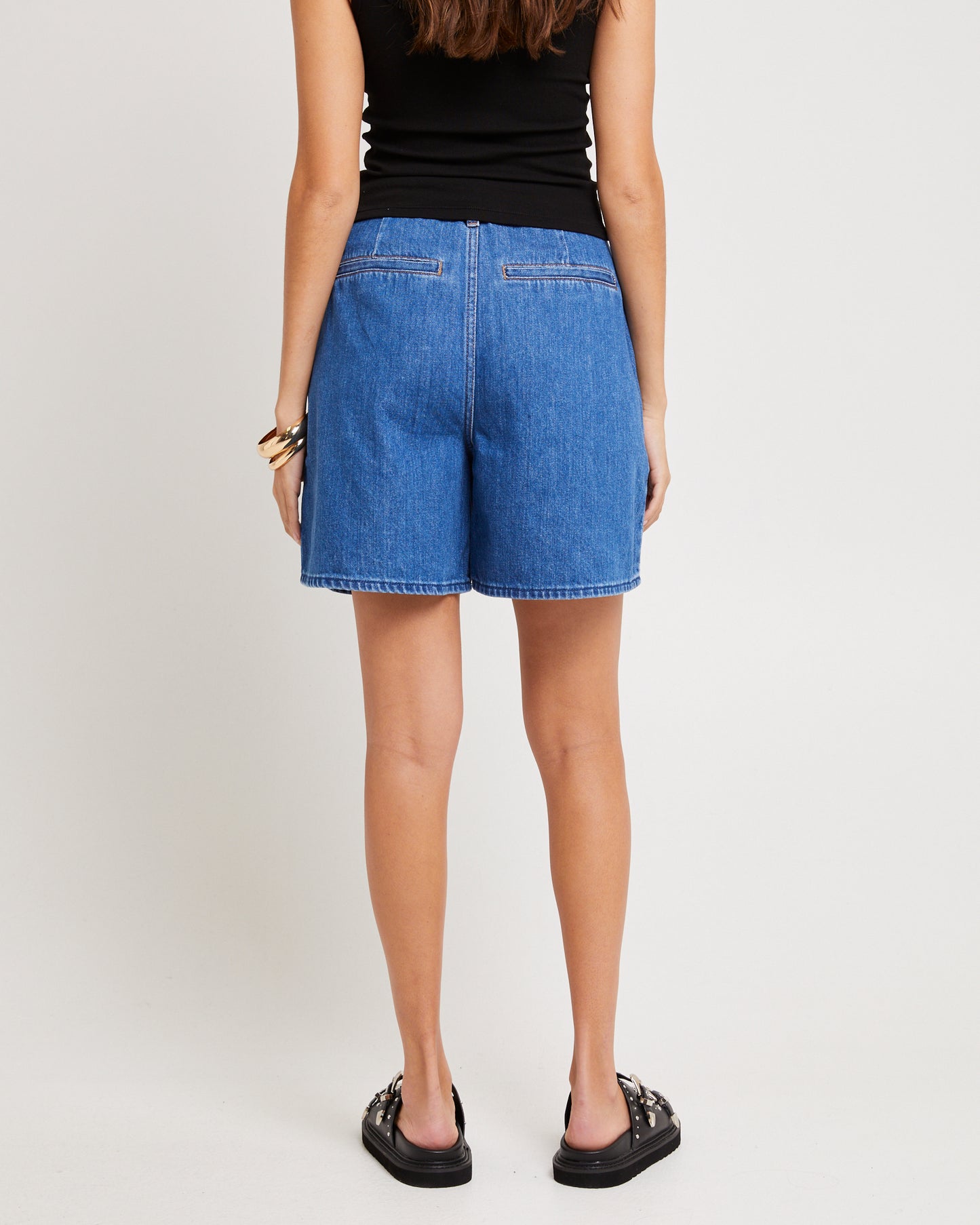 Horizon Denim Shorts Ashley