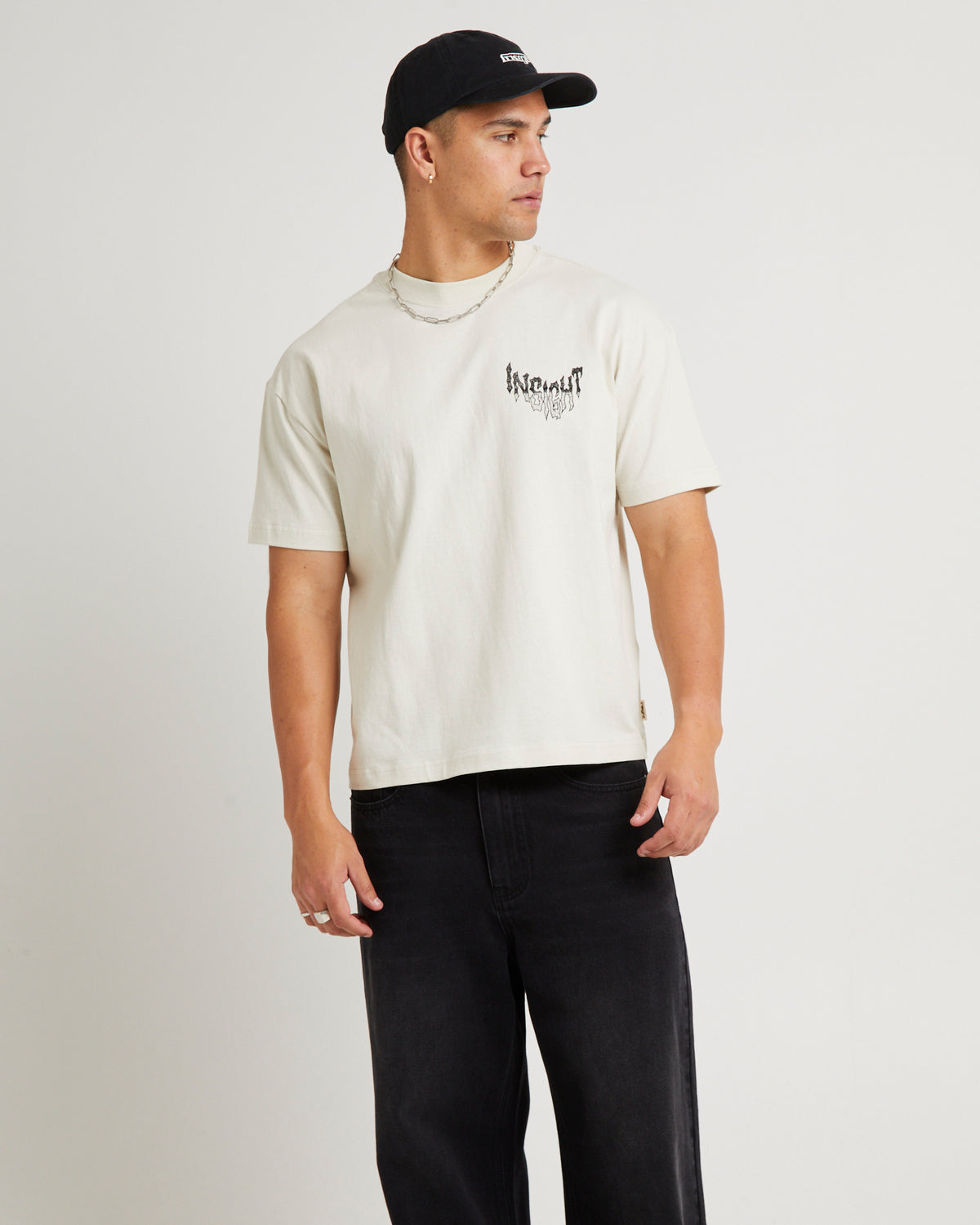Piece Of Mind Cropped T-Shirt WHITE