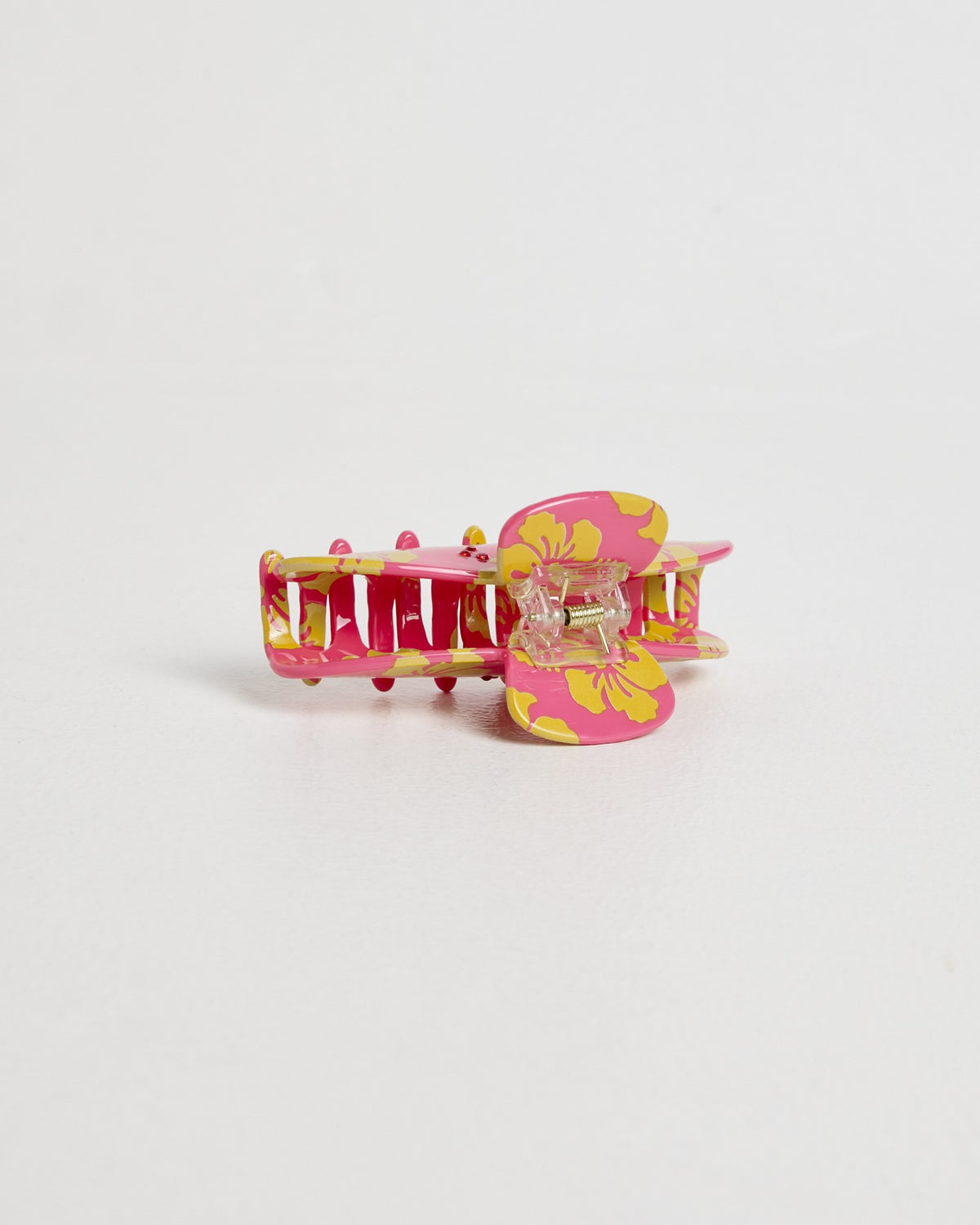 Barbados Rhinestone Claw Clip PINK