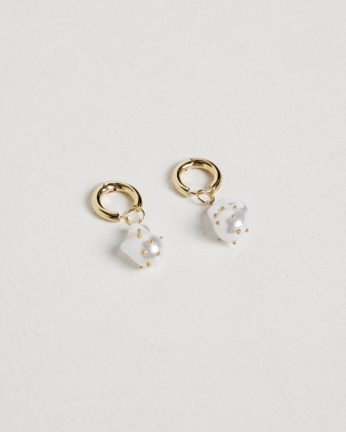 Mallan Pearl Earings GOLD