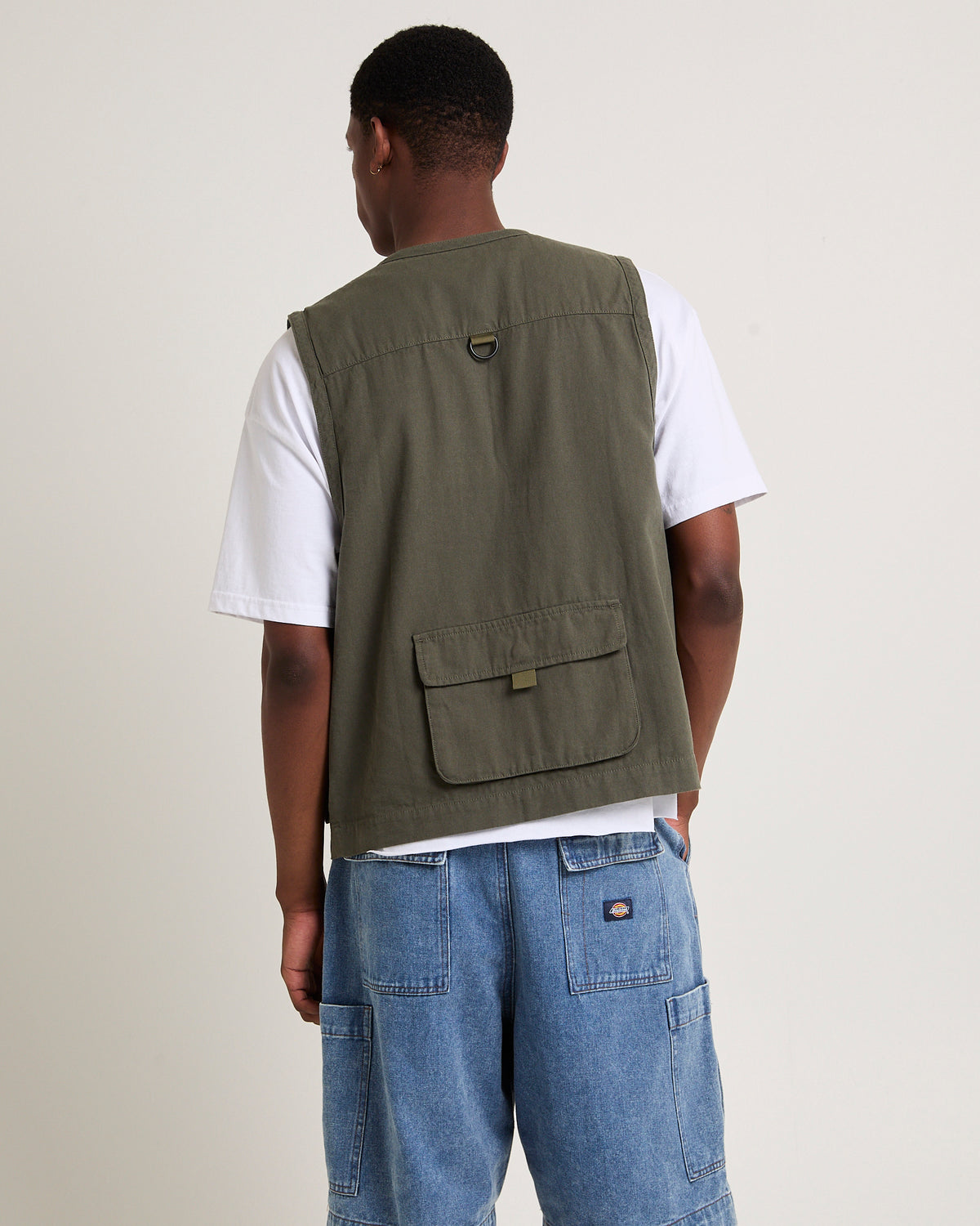 Wrangler x Better Beer Come Prepared Vest EUCALYPTUS