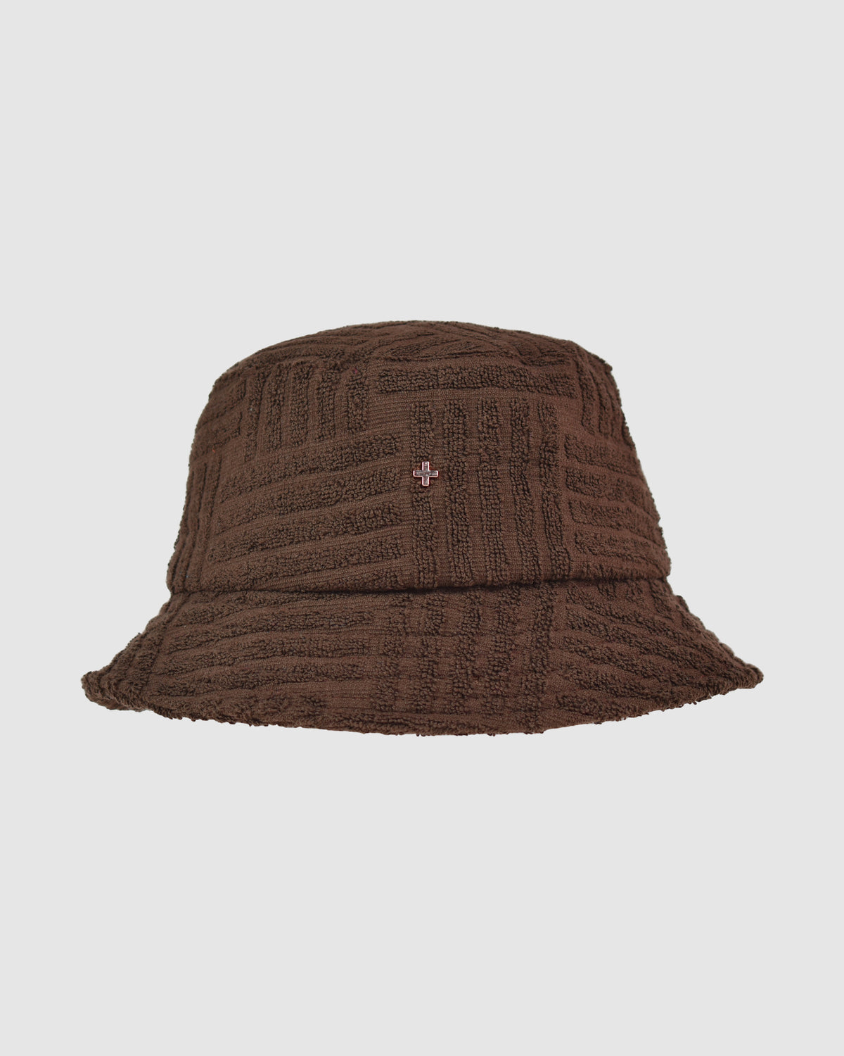 Soleil Bucket Hat CHOCOLATE TOWELLING /GOLD