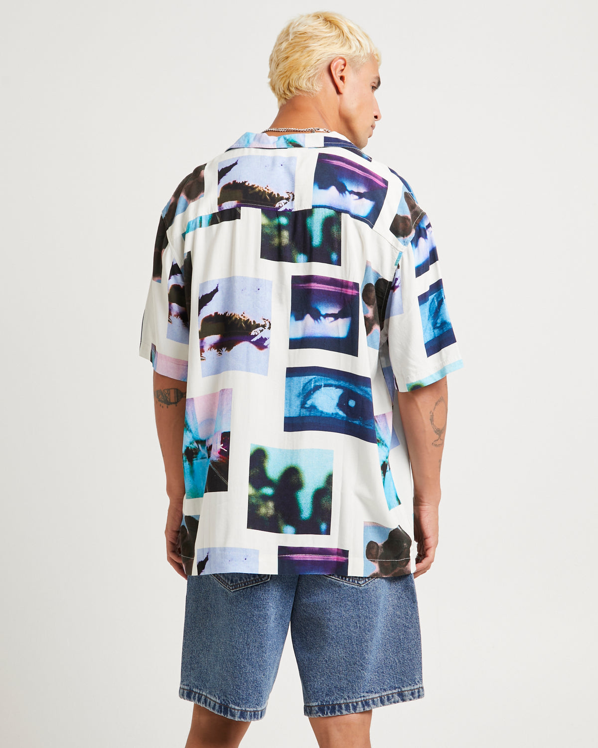 Realise Short Sleeves Resort Shirt WHITE