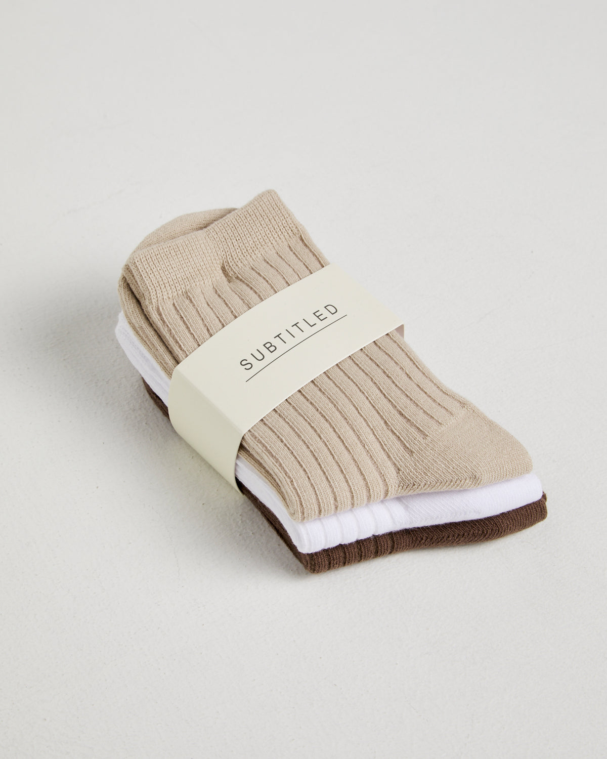 Charlie Socks 3 Pack Multi BROWN MULTI